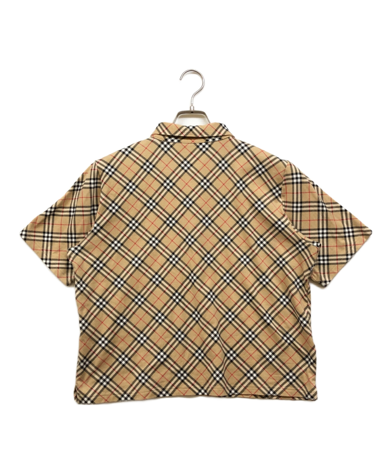 BURBERRY GOLF バーバリー ノバチェック ウール バケットハット 中古
