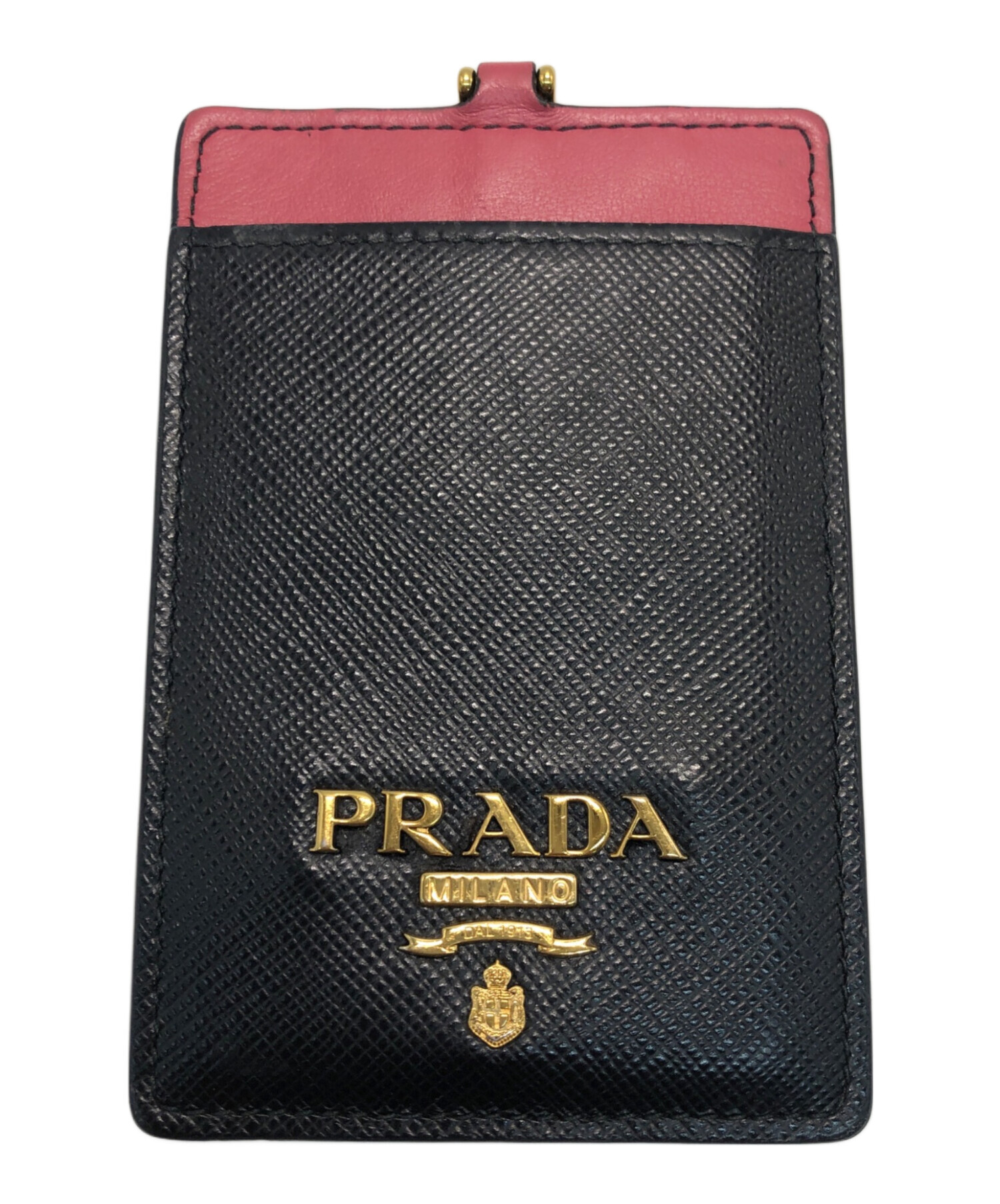 ひかぴPRADA パスケース付き　ダブルホック　リボン　アクアマリン PRADA/プラダ_Women通販 | カードケース・フラグメントケース | 財布