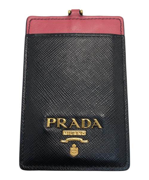 中古・古着通販】PRADA (プラダ) パスケース ブラック｜ブランド・古着