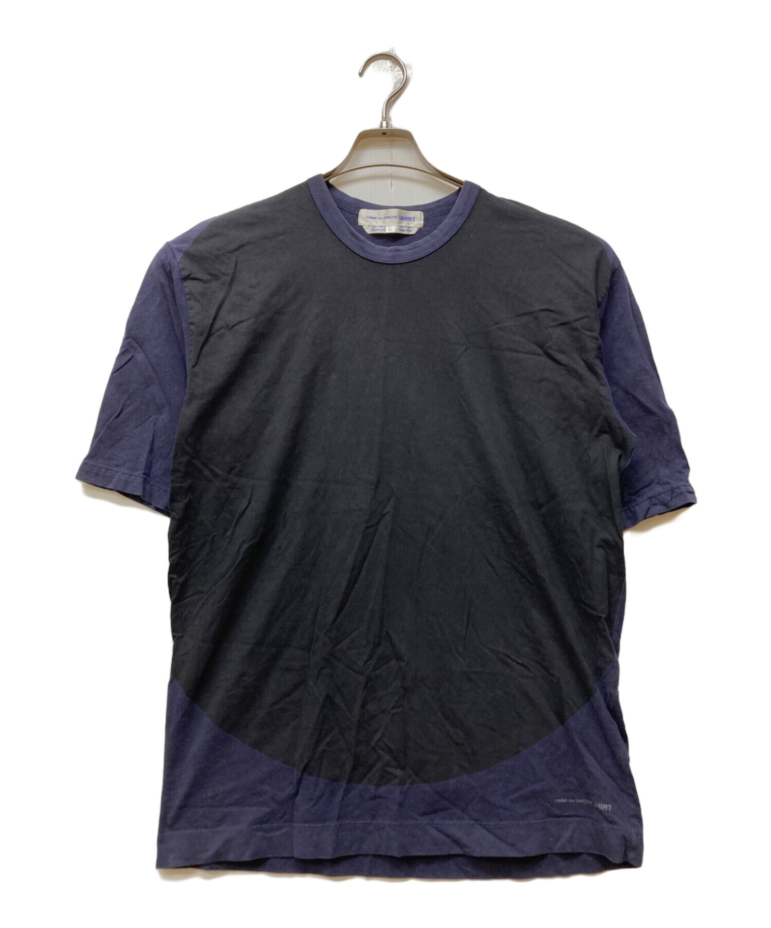 COMME des GARCONS Tシャツ・カットソー M 紺 【古着】【中古】【送料無料】 中古・古着通販】COMME des GARCONS SHIRT (コムデギャルソンシャツ
