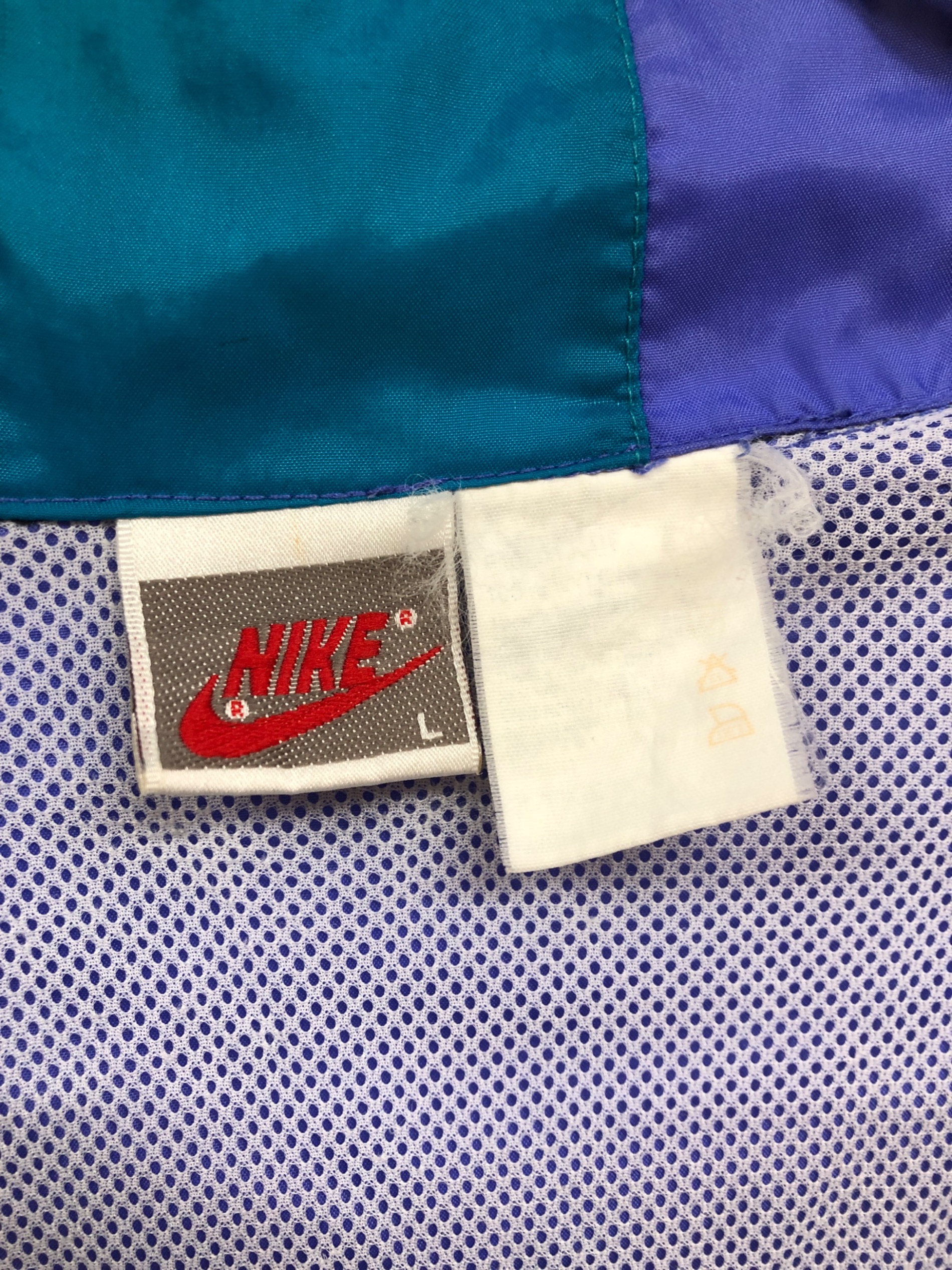 中古・古着通販】NIKE (ナイキ) オールドカラーブロックナイロン 