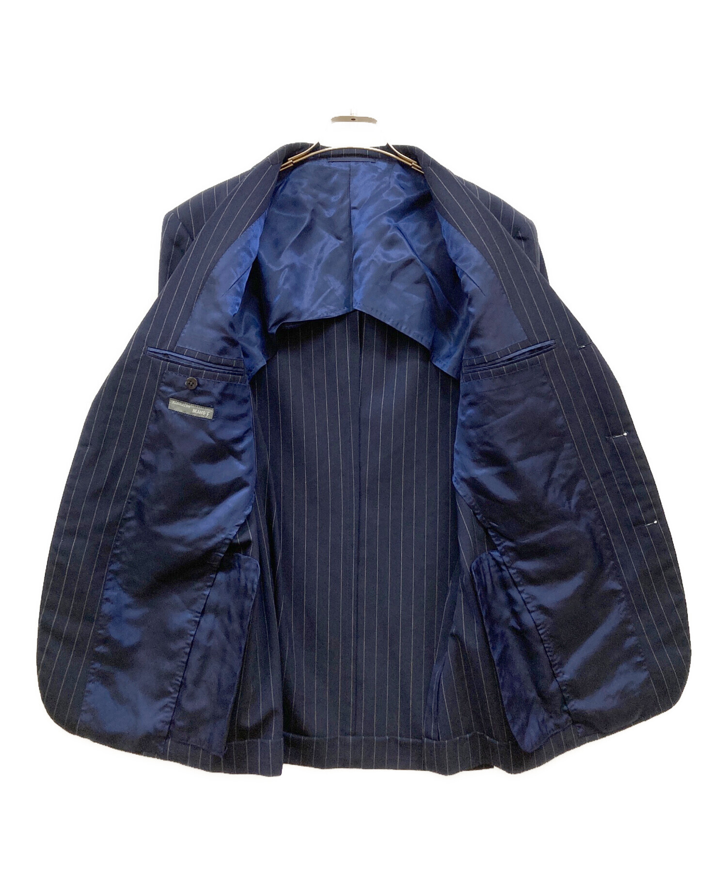 中古・古着通販】BEAMS F (ビームスエフ) チョークストライプ