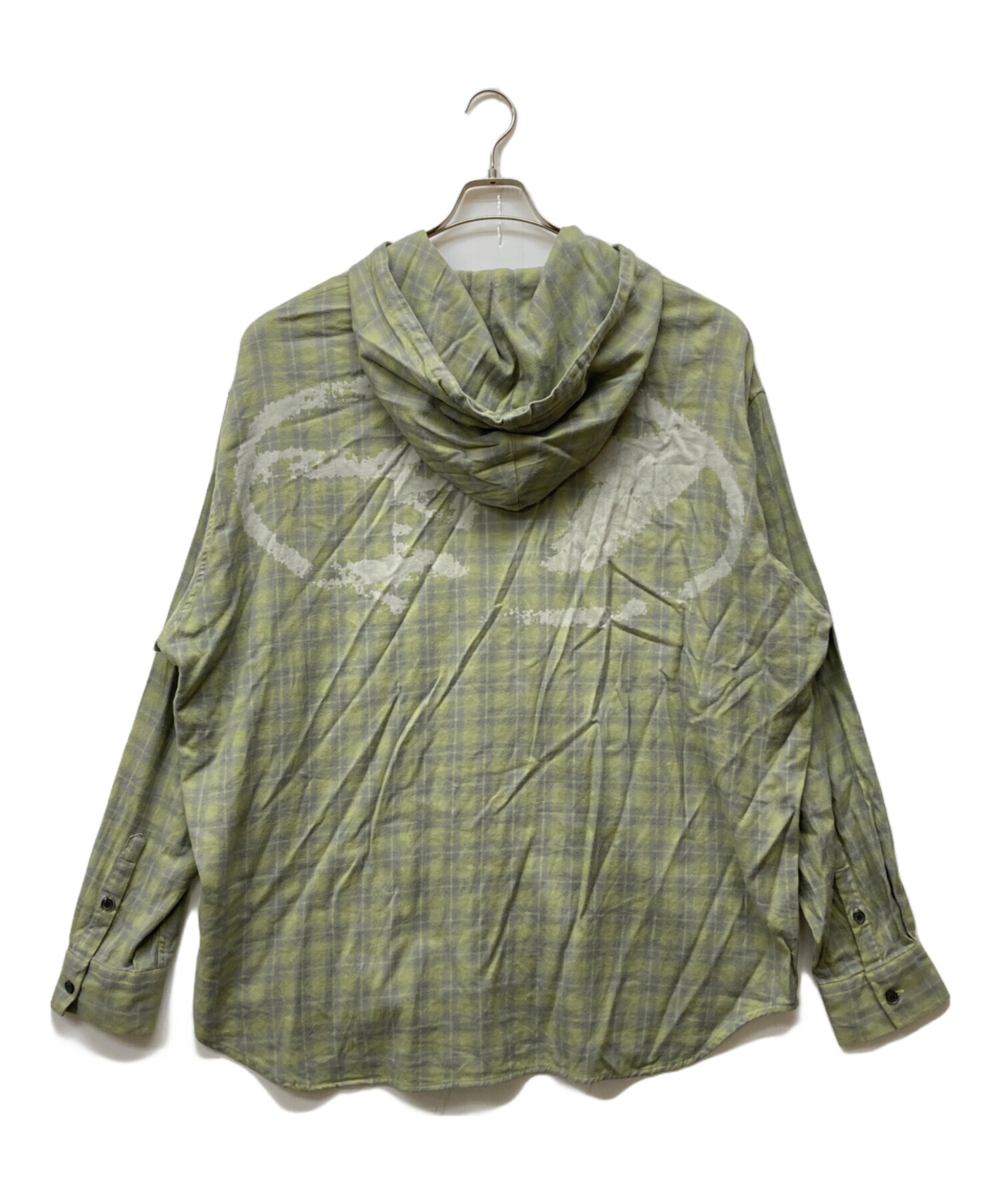 DIESEL フード付きチェックシャツ 48美品 DIESEL フード付きチェックシャツ 48美品 【公式通販】
