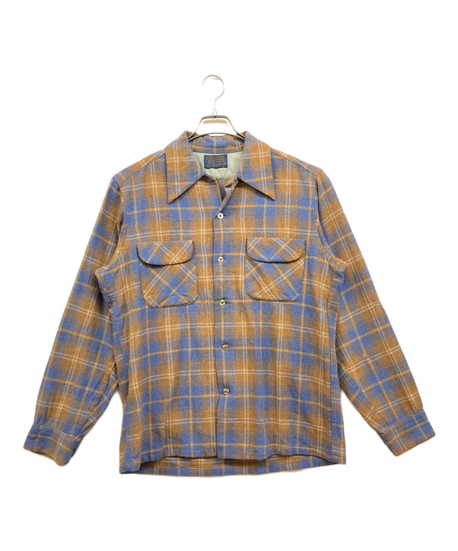 中古・古着通販】PENDLETON (ペンドルトン) ウールチェックシャツ 