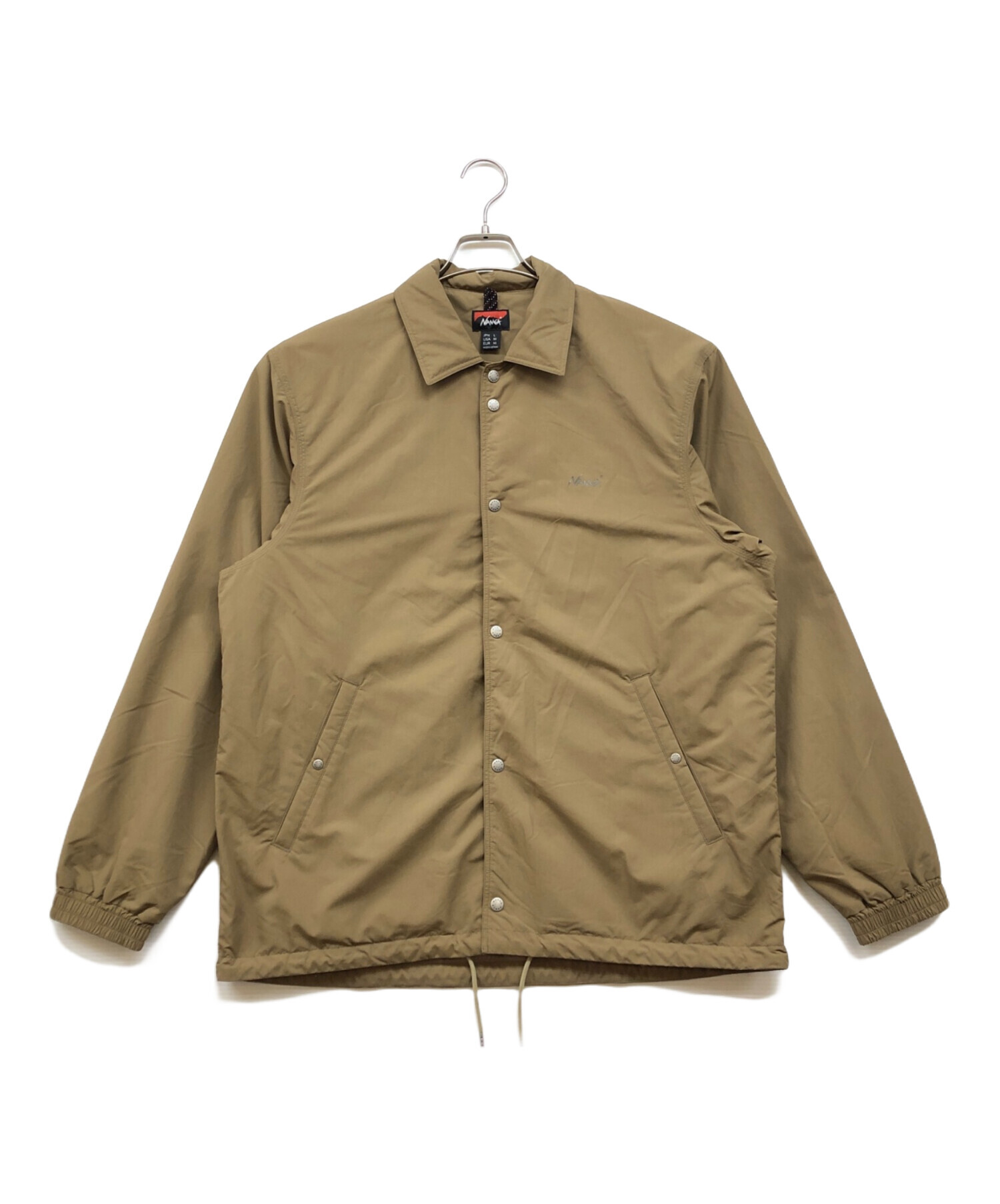 中古・古着通販】NANGA (ナンガ) WARM COACH JACKET ブラウン サイズ:L 