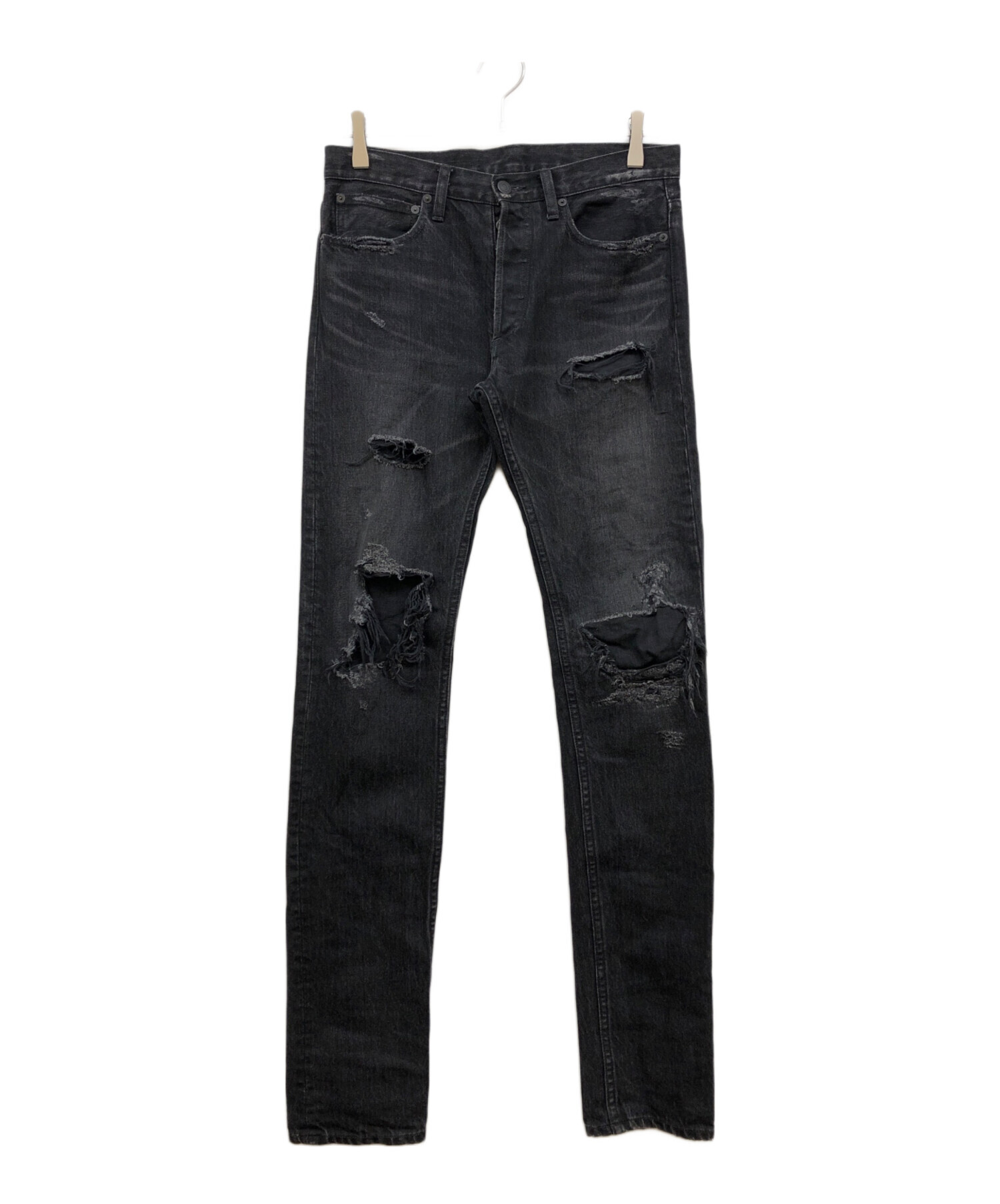 MINEDENIM | 京都紋付 F.Black S.Slim ブラック 7 MINEDENIM | 京都紋付 F.Black S.Slim ブラック 7