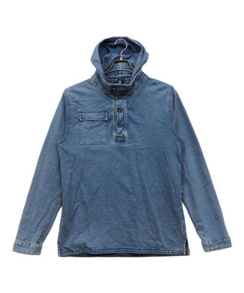 【美品】　ポロラルフローレン　アノラックパーカー　ブリーチ　デニム　インディゴ 3001019091529022_01_5678w.jpeg