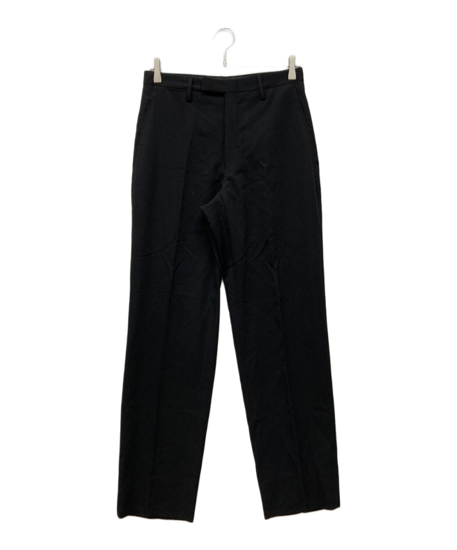 中古・古着通販】GUCCI (グッチ) センタープレススラックス ブラック