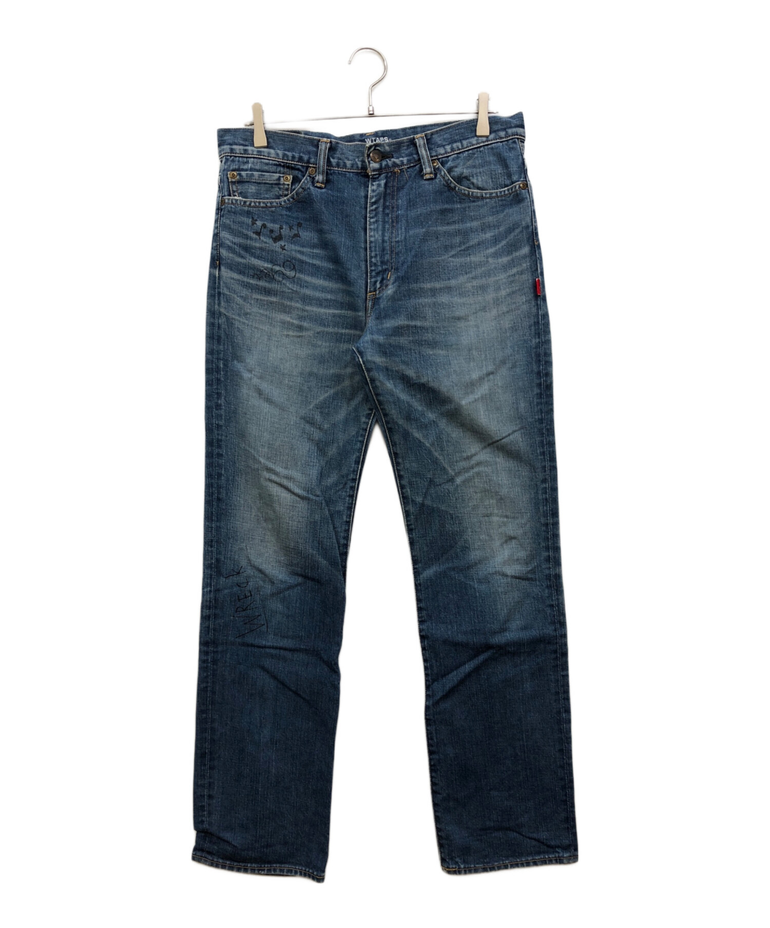 【たい】 WTAPS ユニオン02 デニムパンツ インディゴ X03 Ｌ たい様専用】 WTAPS ユニオン02 デニムパンツ インディゴ X03 L