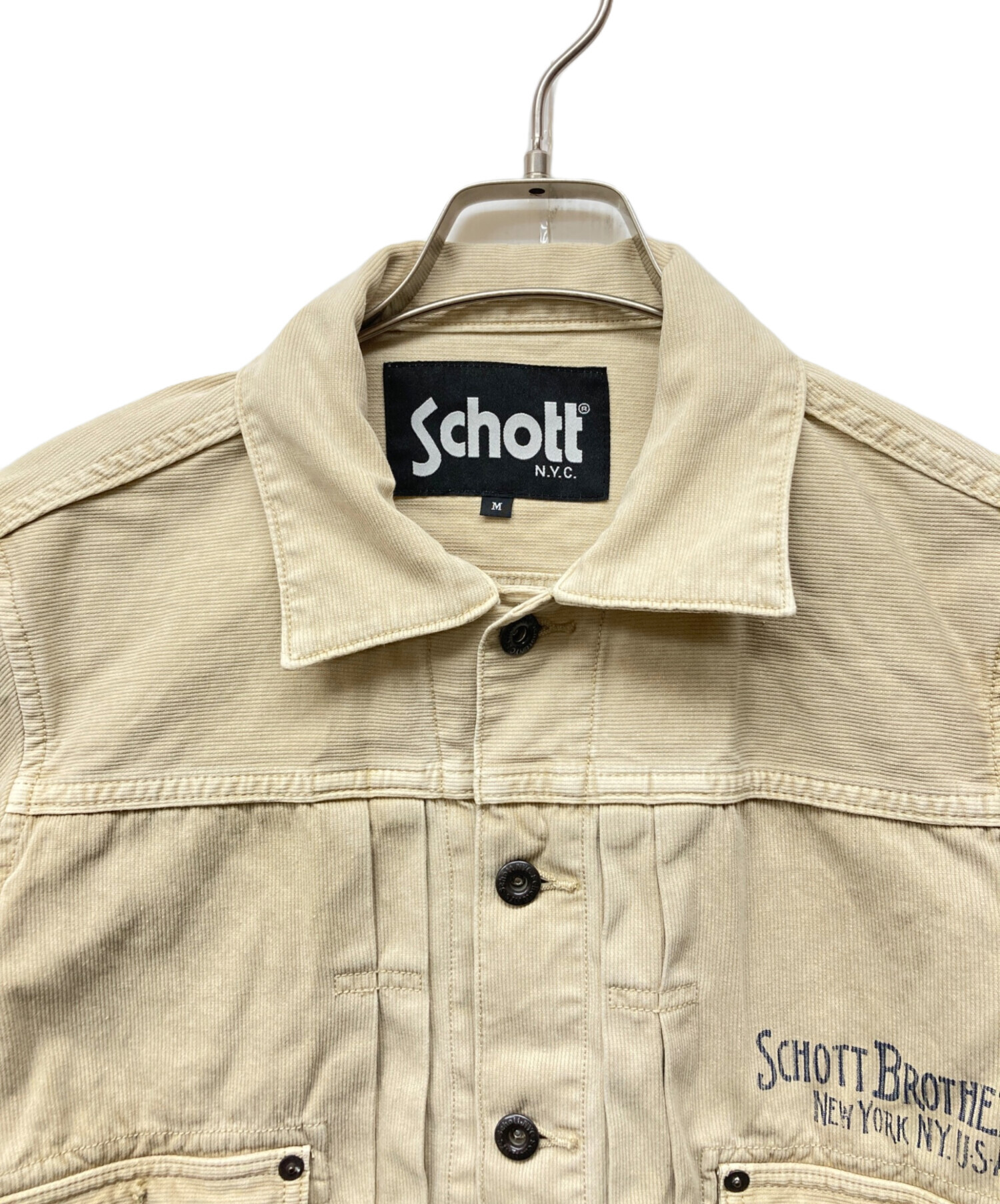 中古・古着通販】Schott (ショット) 2nd タイプ コーデュロイ