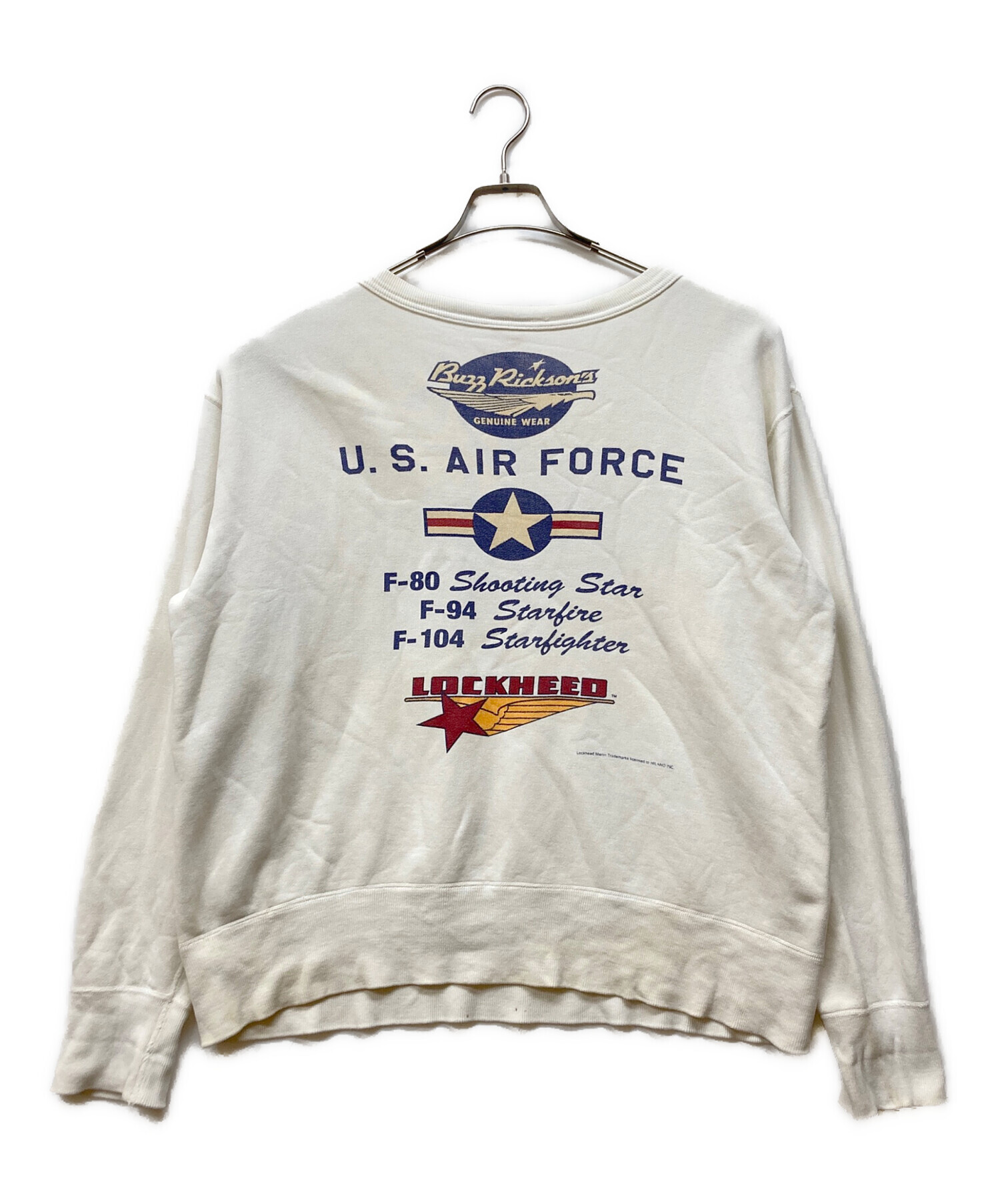 ※GW価格【定番】Buzz Rickson's 前VスウェットL 中古・古着通販】Buzz Rickson's (バズリクソンズ) スウェット