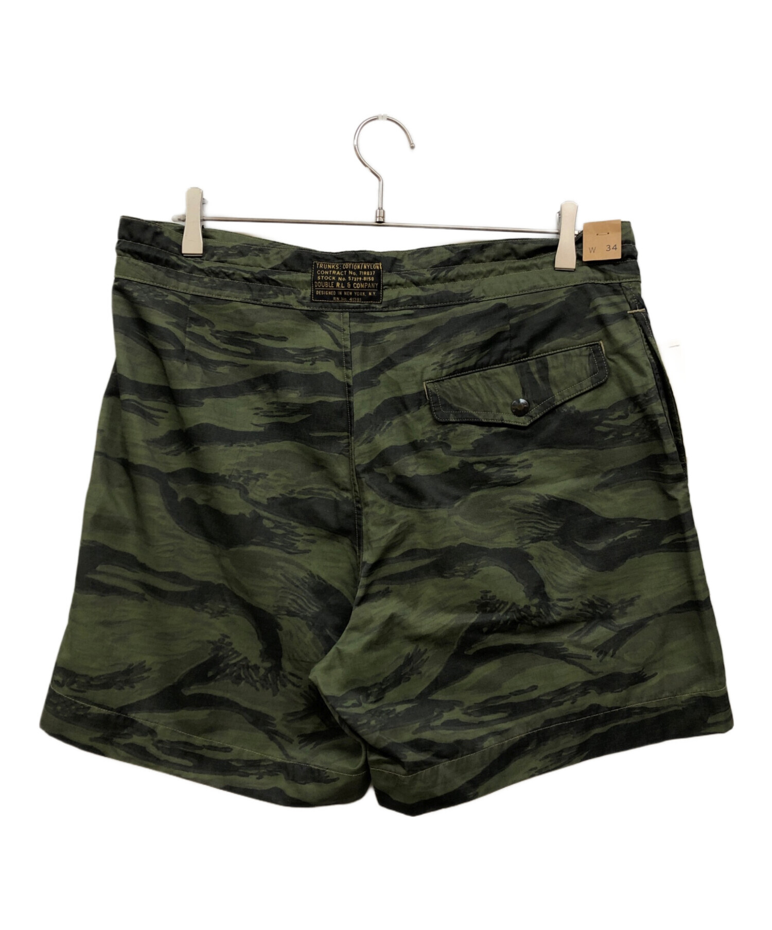 中古・古着通販】RRL (ダブルアールエル) タイガーカモサーフショーツ