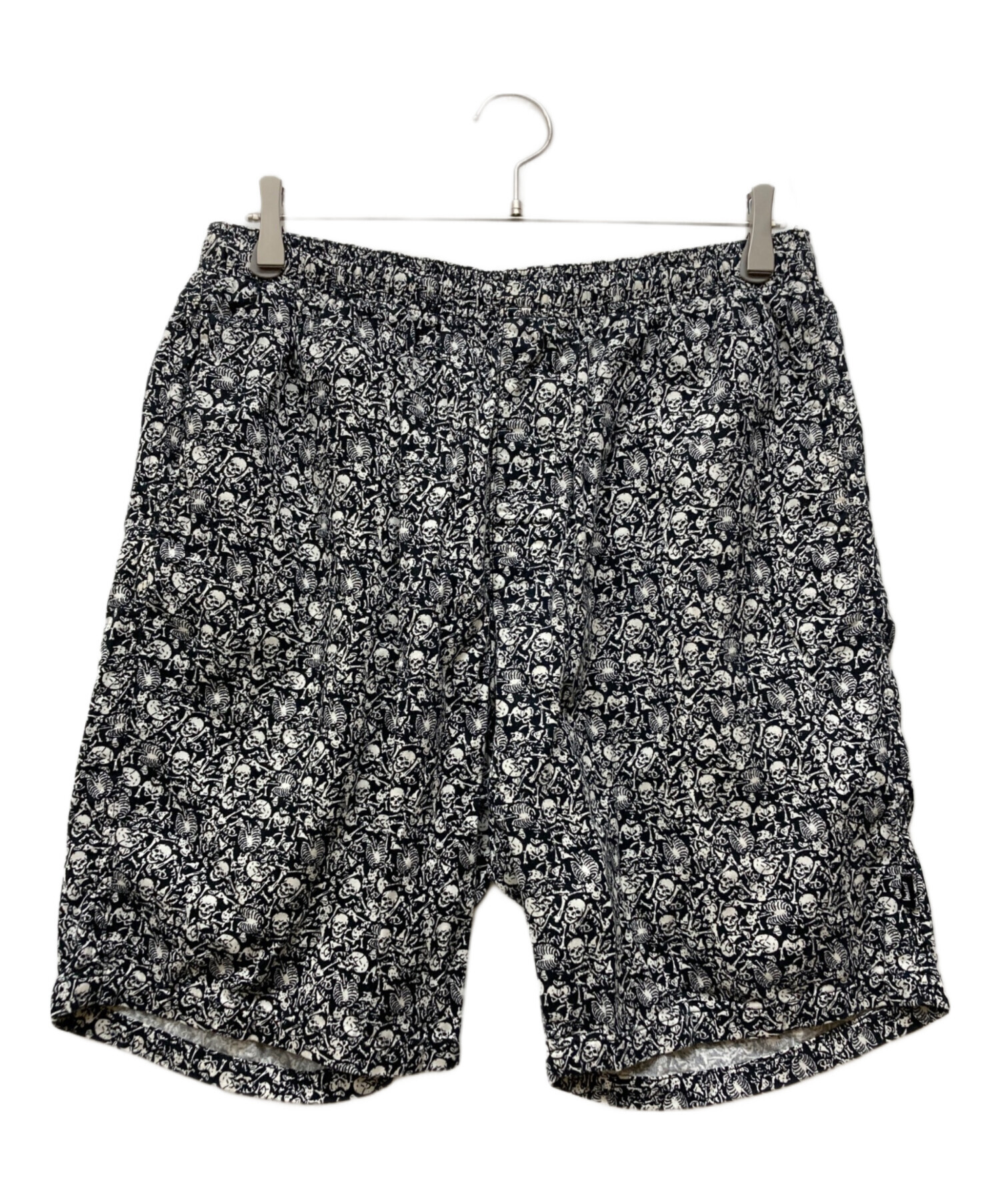 中古・古着通販】stussy (ステューシー) 総柄スカルハーフパンツ