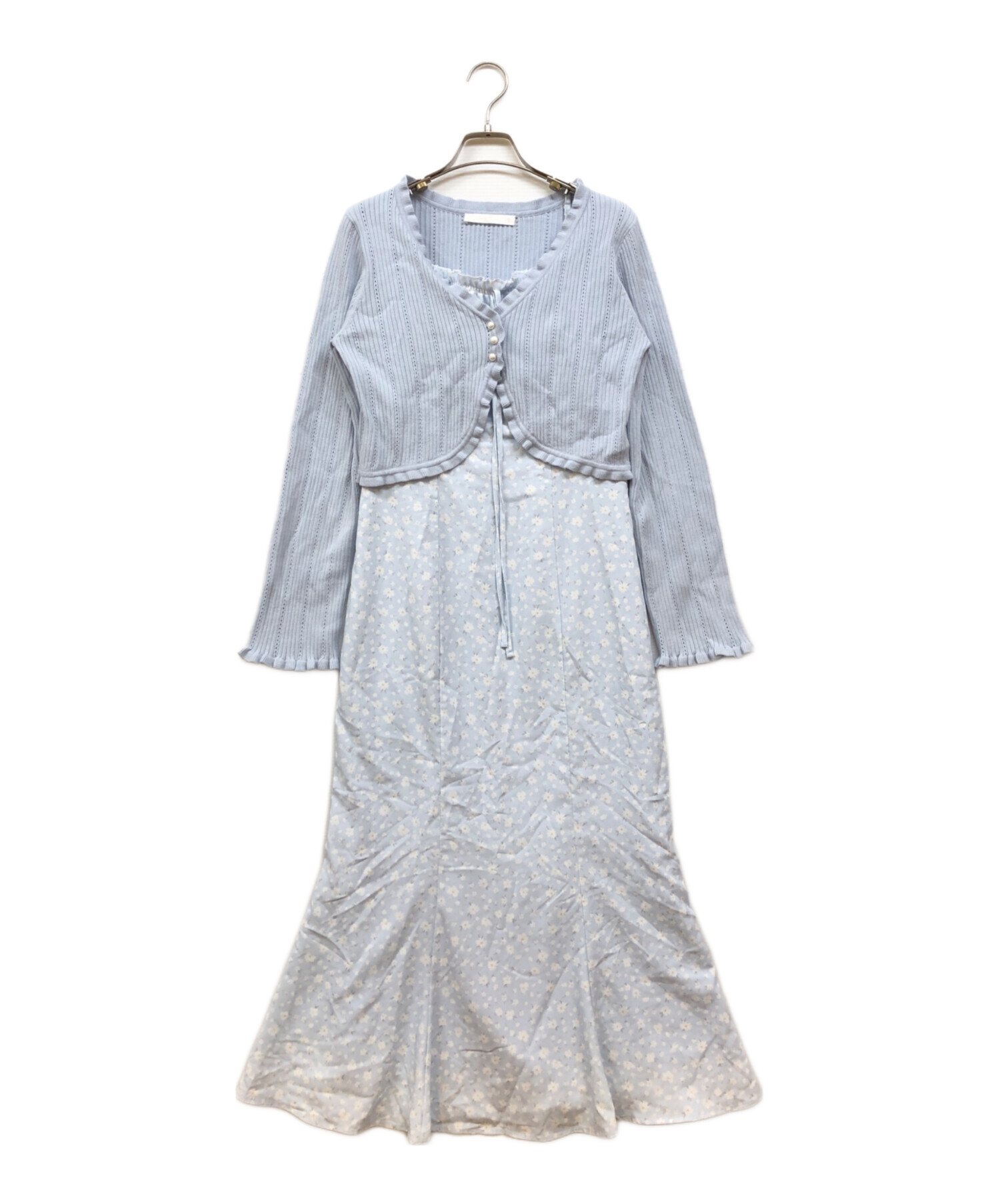中古・古着通販】LILLIAN CARAT (リリアンカラット) ニットボレロ