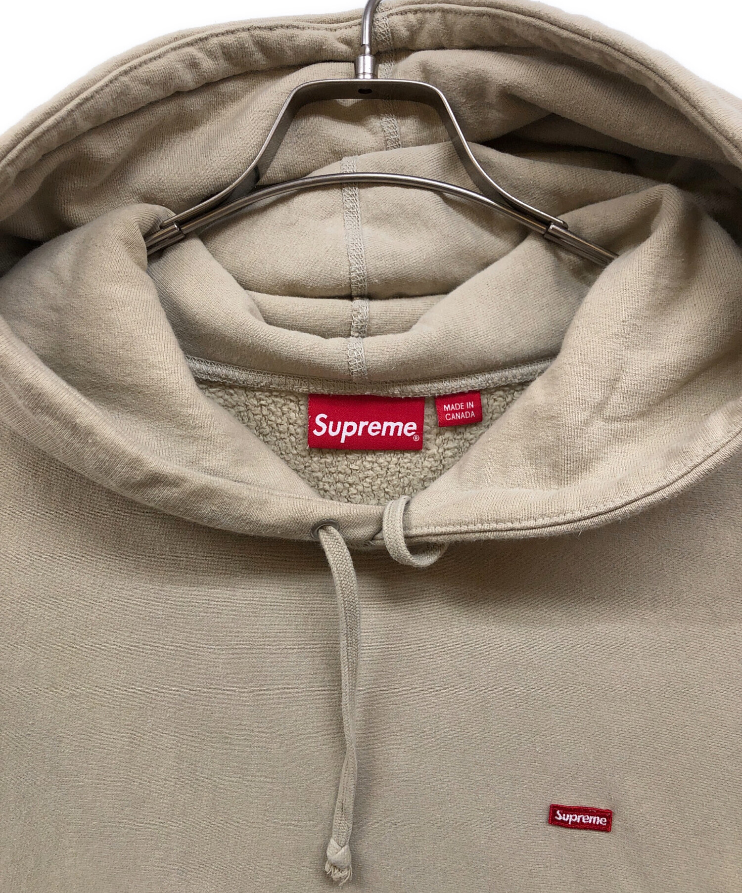 Supreme パーカー XXL ベージュ 【公式通販】