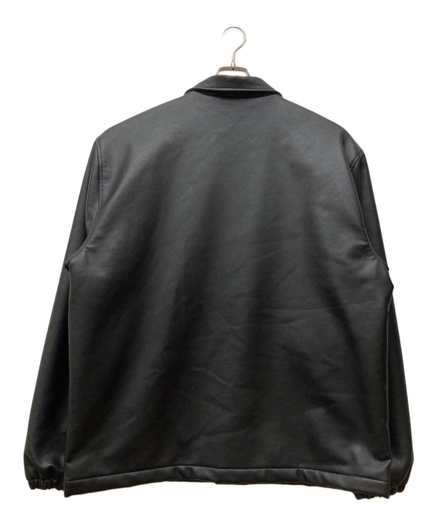 中古・古着通販】ROLLER (ローラー) FAKE LEATHER COACH JACKET