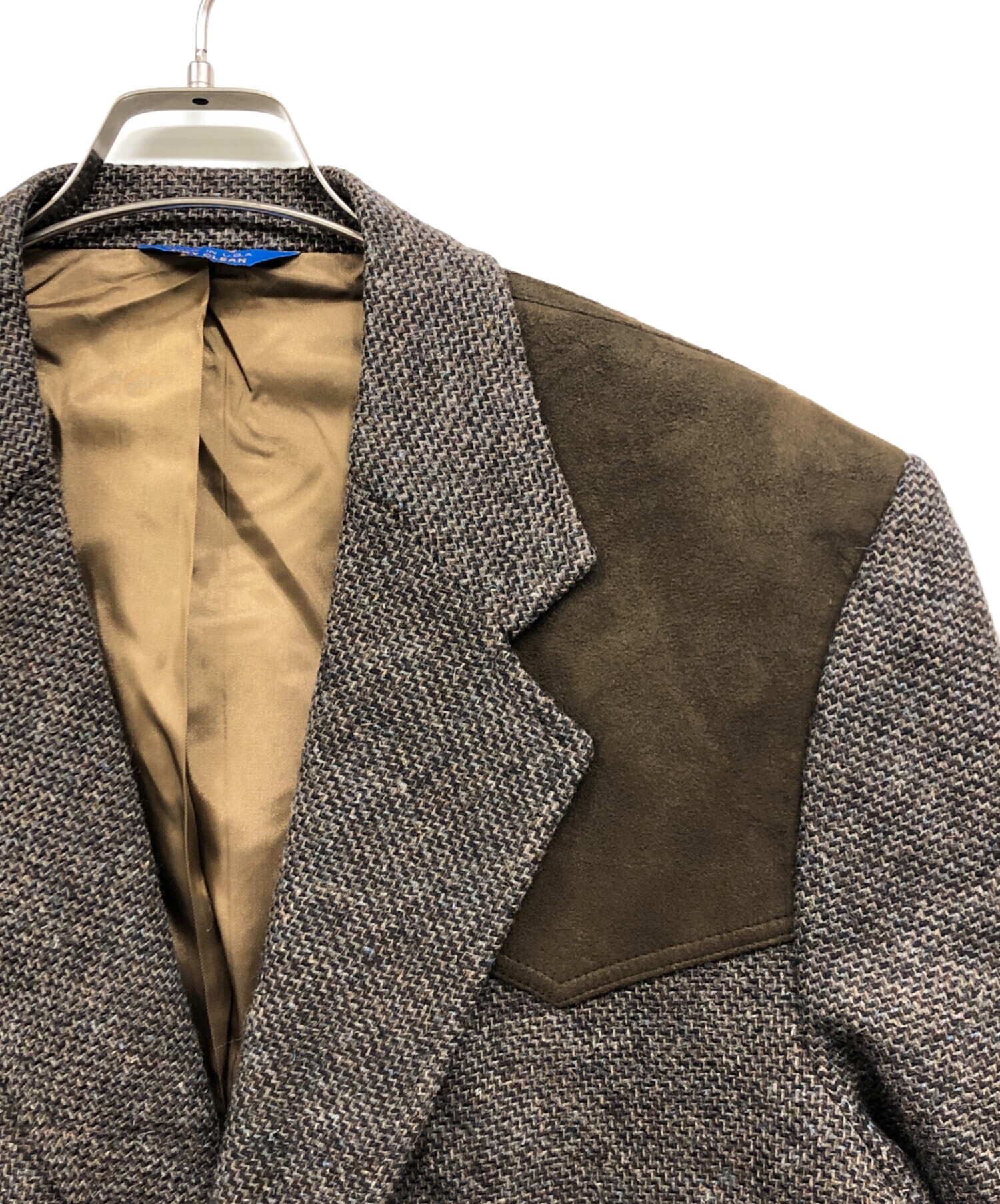 PENDLETON ペンドルトン テーラードジャケット 胡桃ボタン USA 中古・古着通販】PENDLETON (ペンドルトン) クルミボタンヨーク