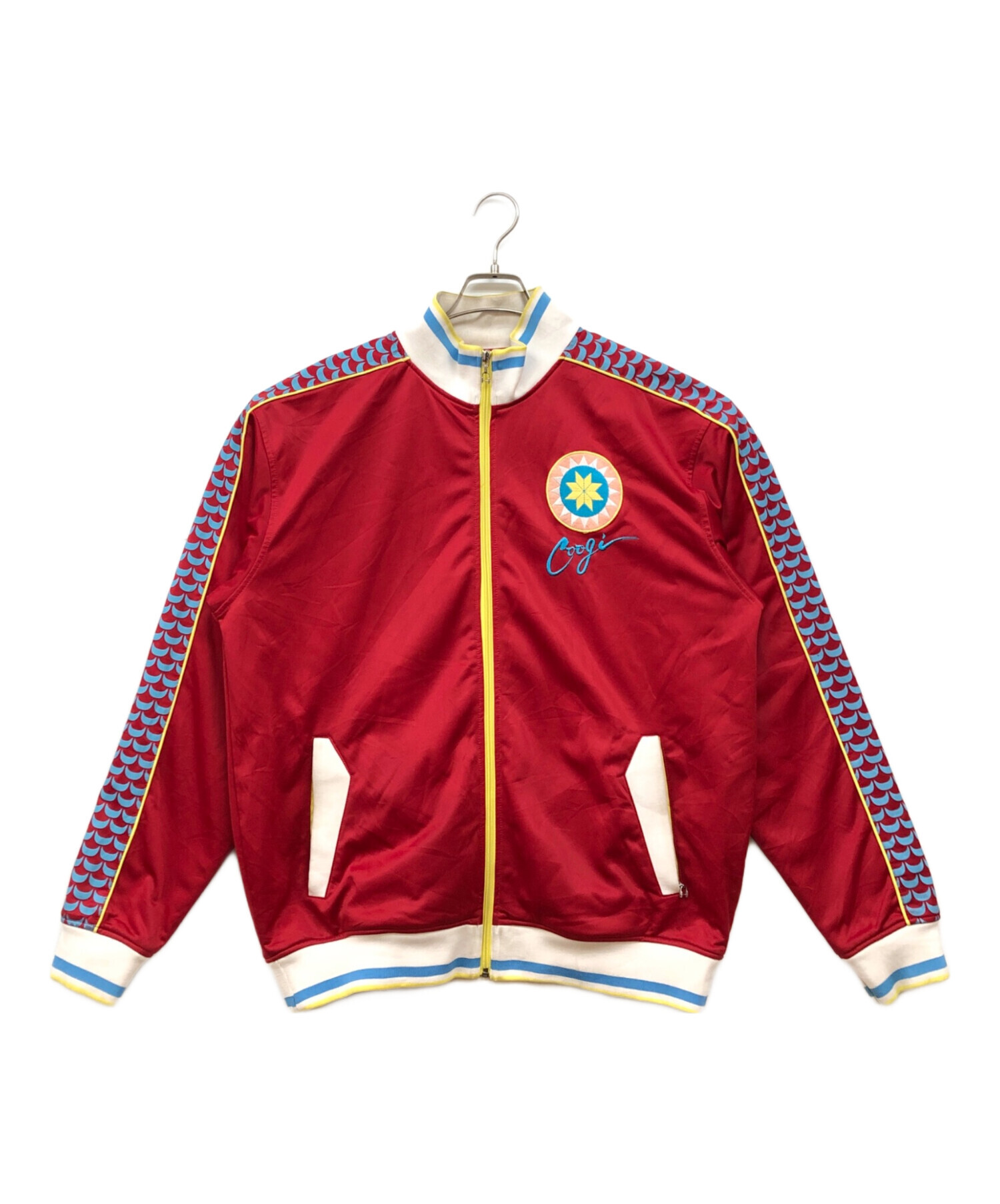 COOGI トラックジャケット 激レア 中古・古着通販】Coogi (クージー) トラックジャケット レッド サイズ