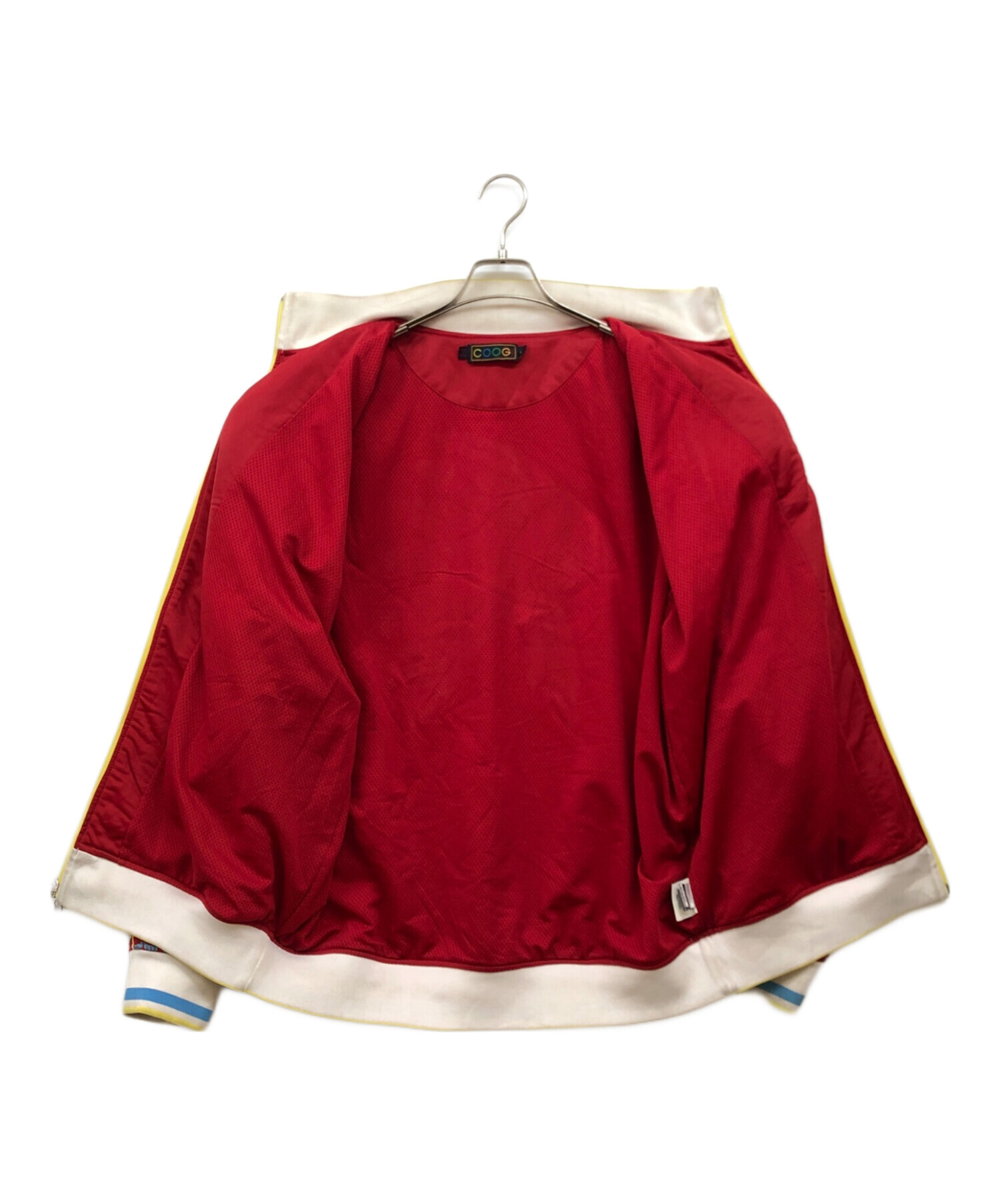 COOGI トラックジャケット 激レア 中古・古着通販】Coogi (クージー) トラックジャケット レッド サイズ