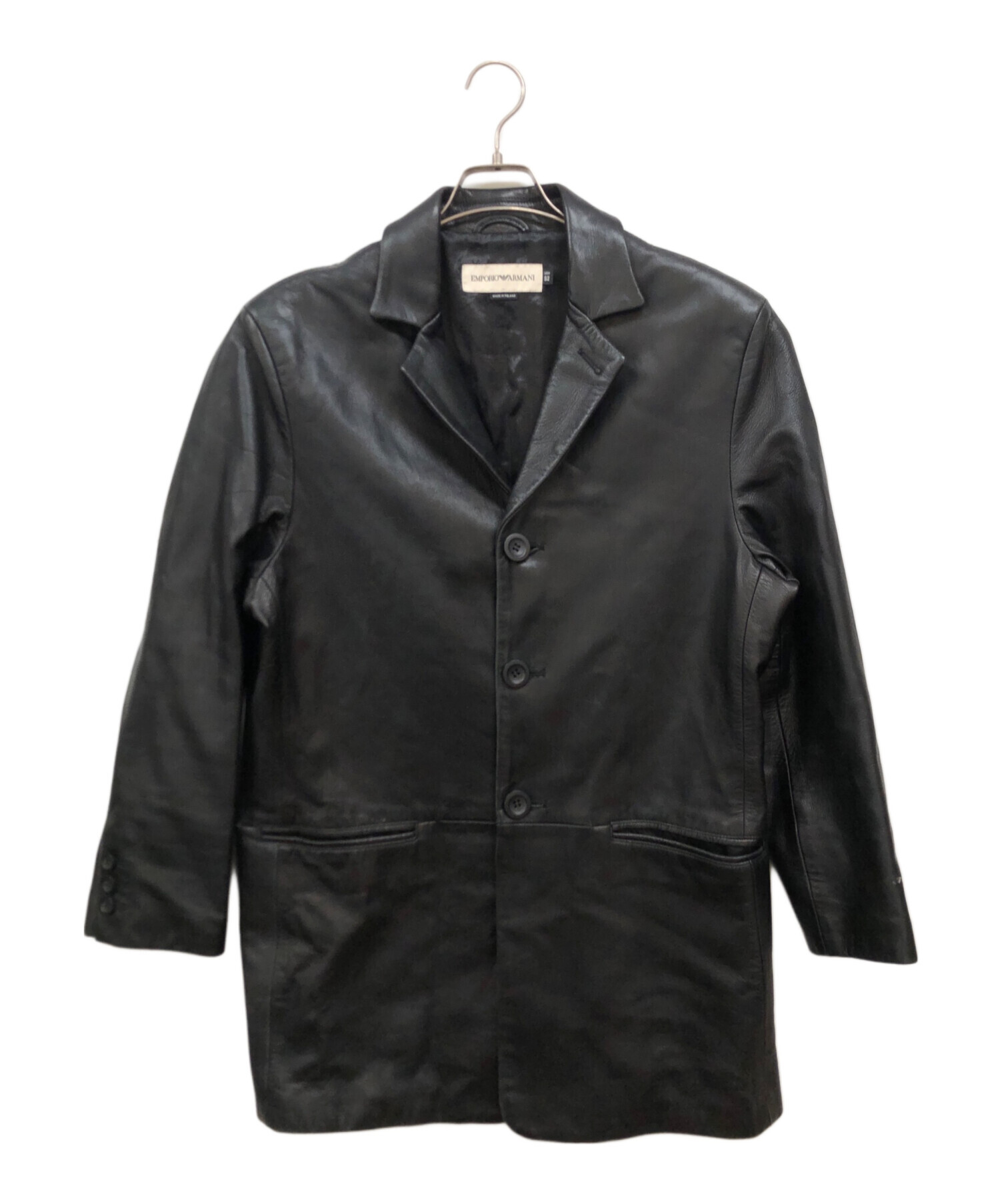 中古・古着通販】EMPORIO ARMANI (エンポリオ アルマーニ) レザー3B