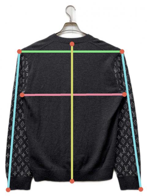 中古・古着通販】LOUIS VUITTON (ルイ ヴィトン) カシミヤ混袖