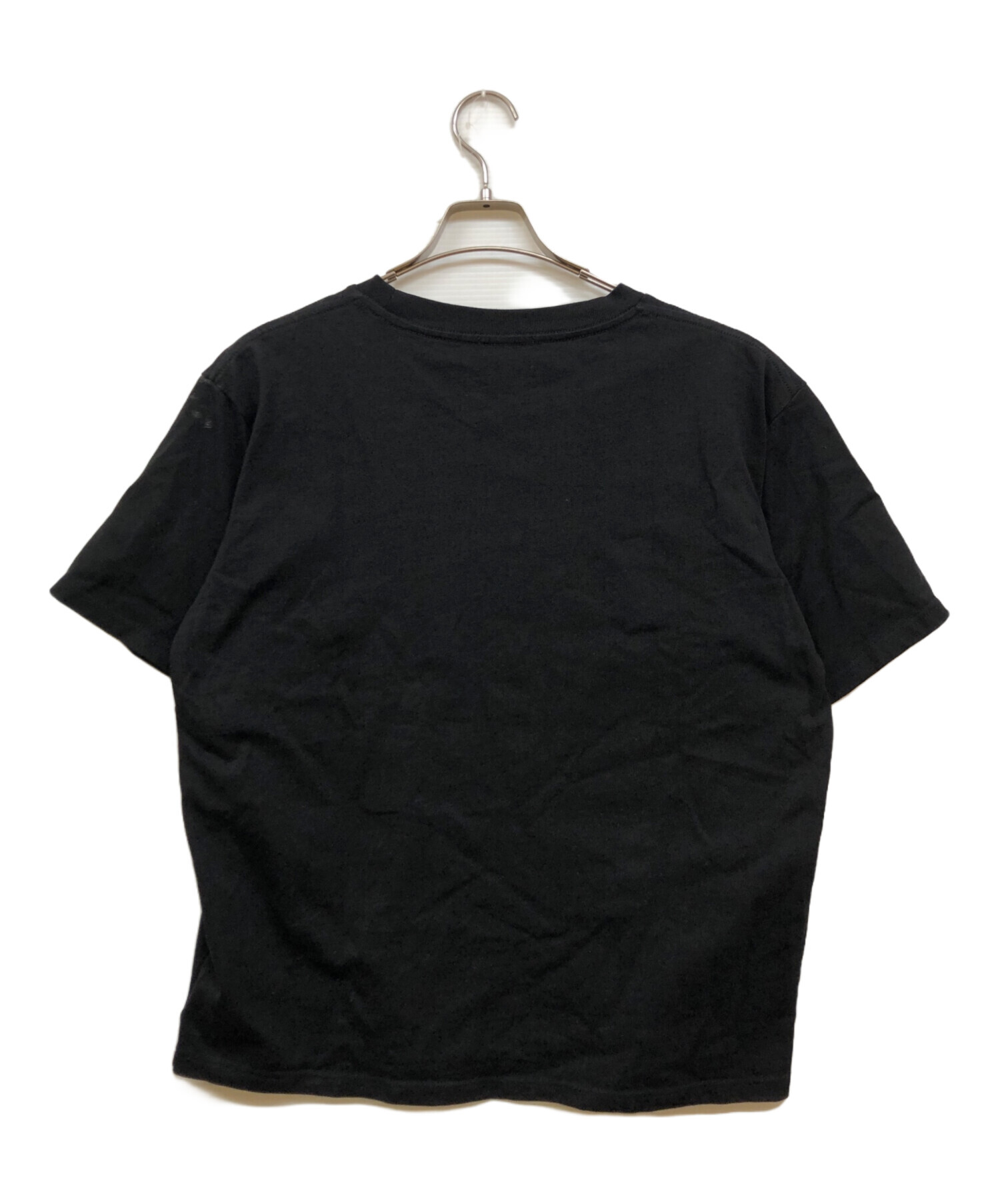 中古・古着通販】CELINE (セリーヌ) ラインストーンロゴTシャツ レッド