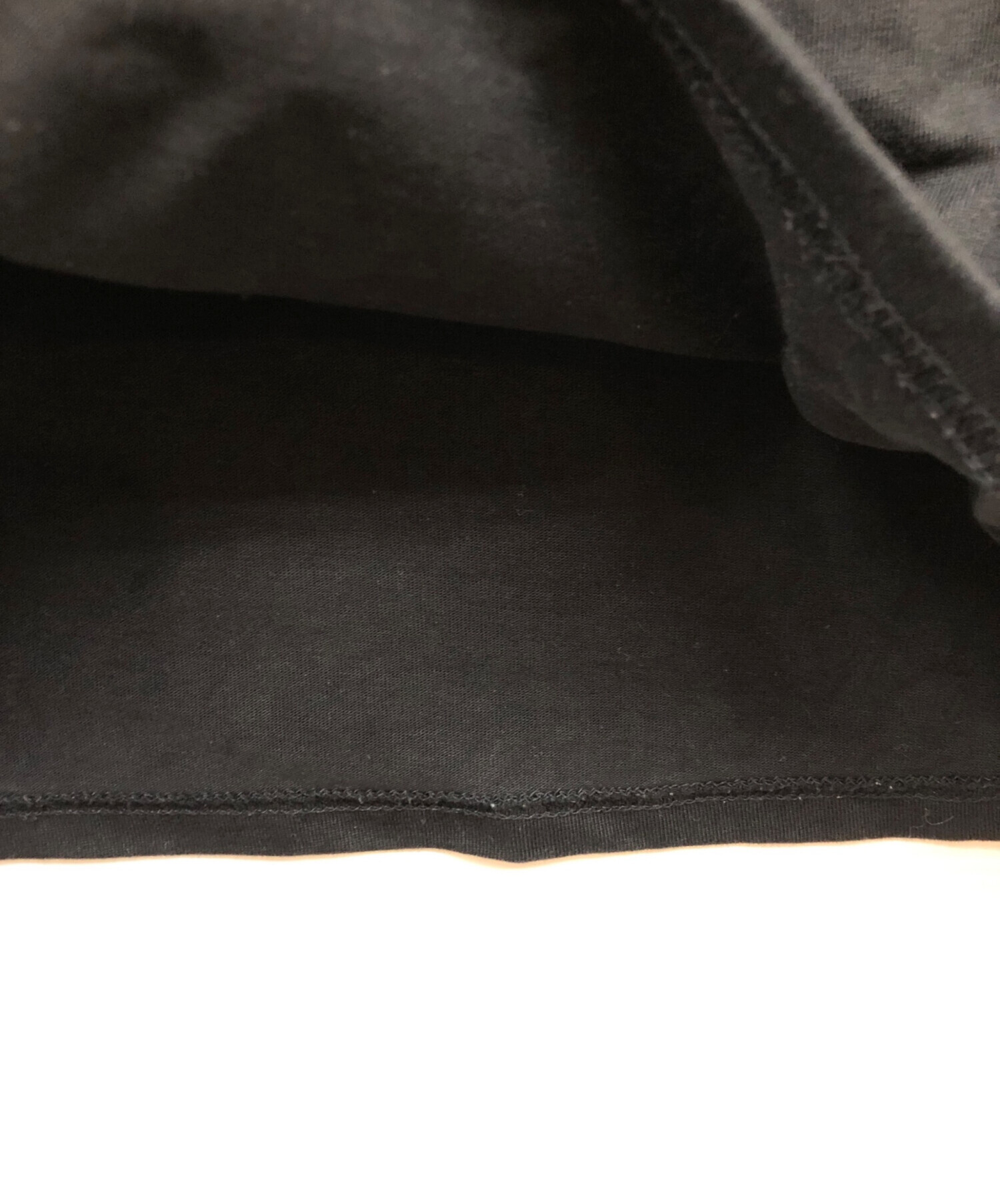 中古・古着通販】CELINE (セリーヌ) ラインストーンロゴTシャツ レッド 