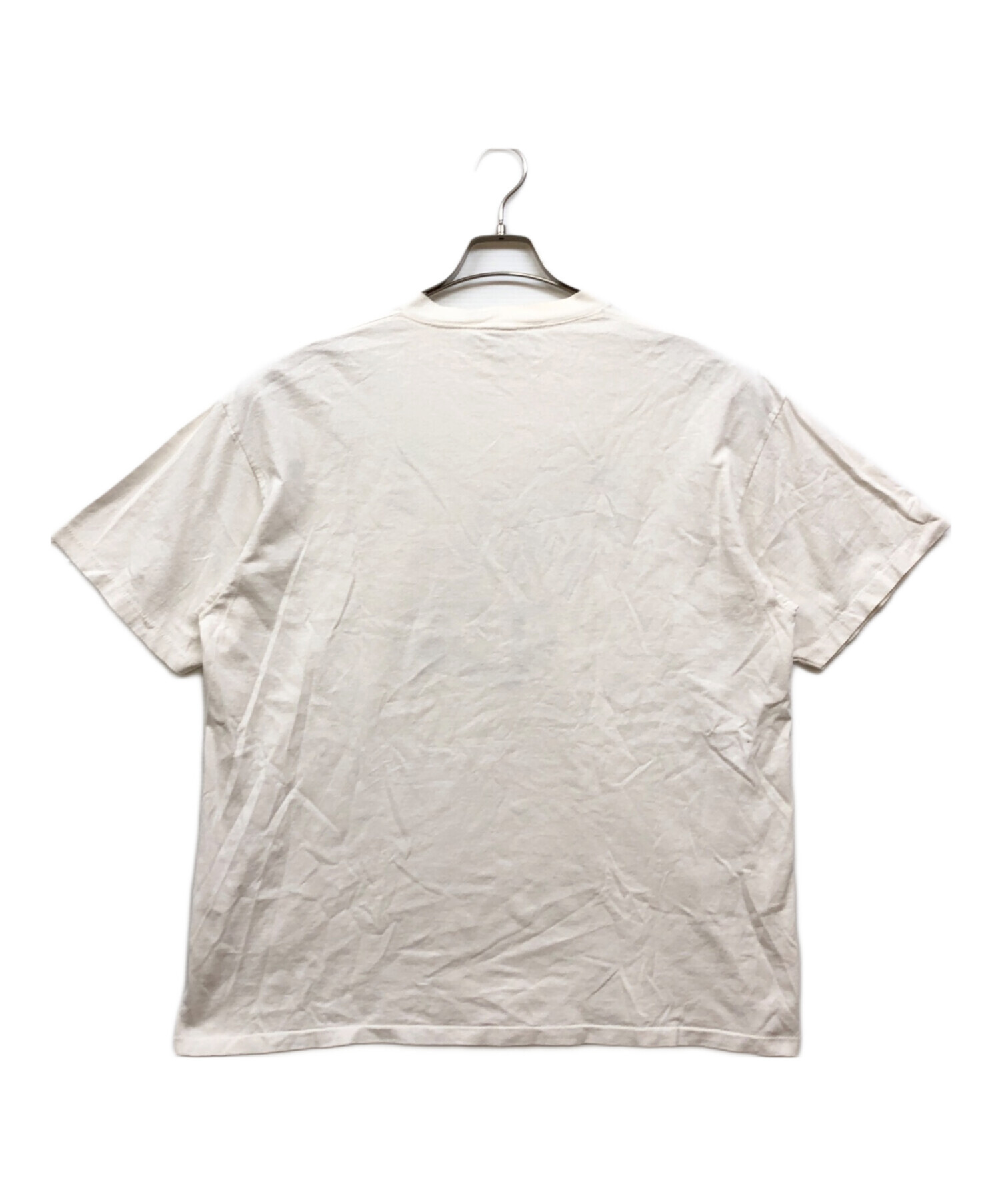 中古・古着通販】ONEITA (オニータ) プリントTシャツ ホワイト サイズ 