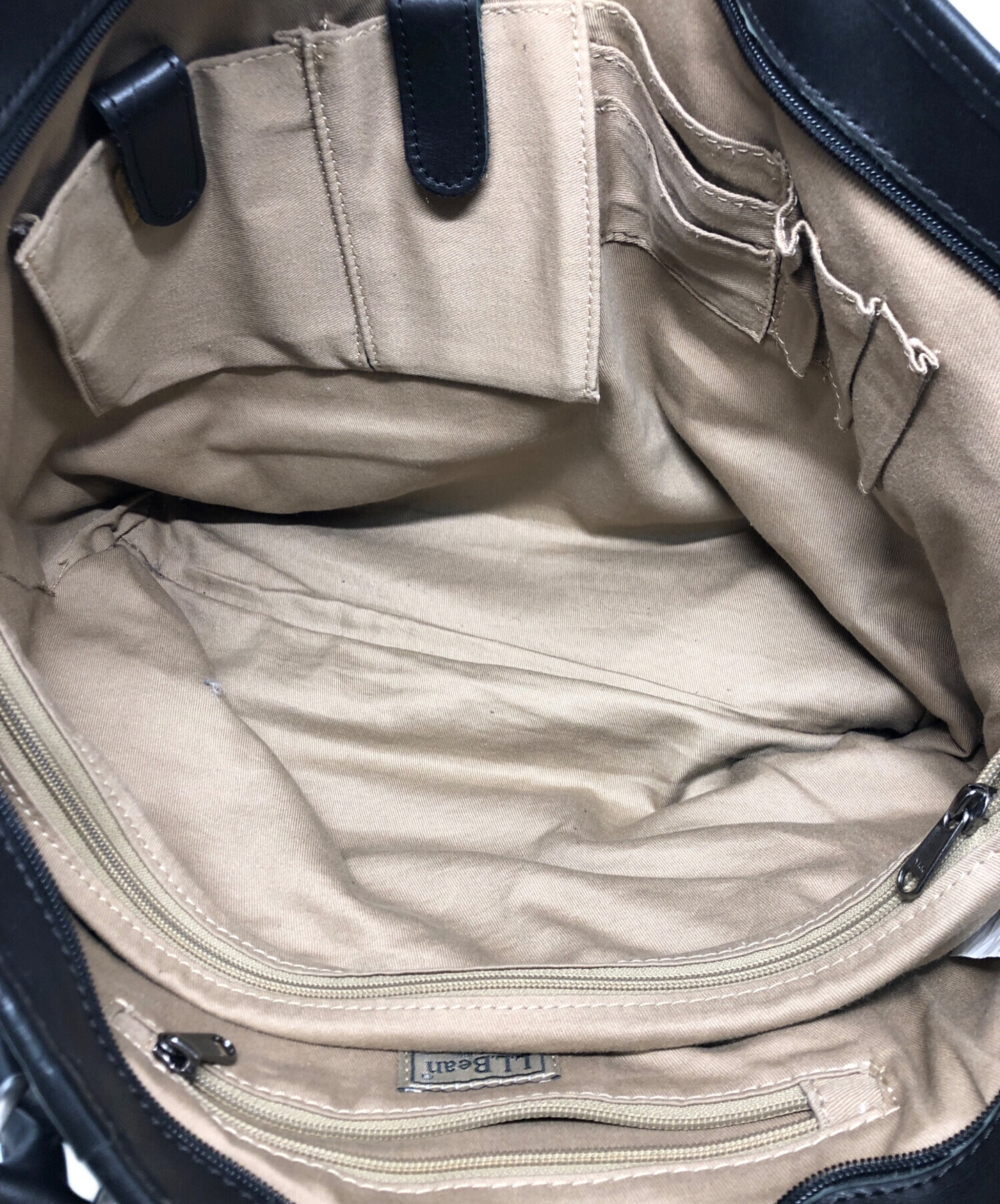 中古・古着通販】L.L.Bean (エルエルビーン) レザートートバッグ