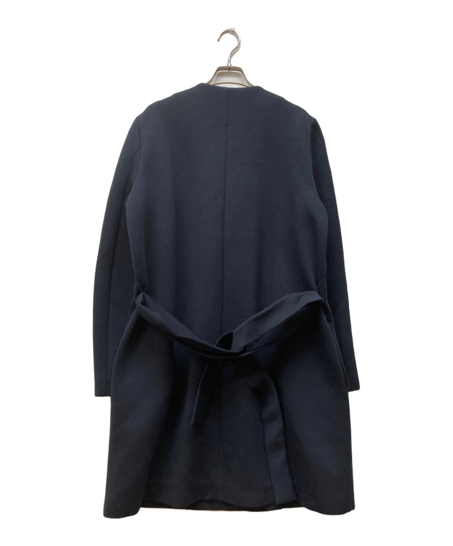 美品 Max Mara Weekend マックスマーラ ウィークエンド ウールニットコート M ホワイト ブラック レディース 古着 中古 USED 中古・古着通販】Weekend Max Mara (ウィークエンド マックスマーラ