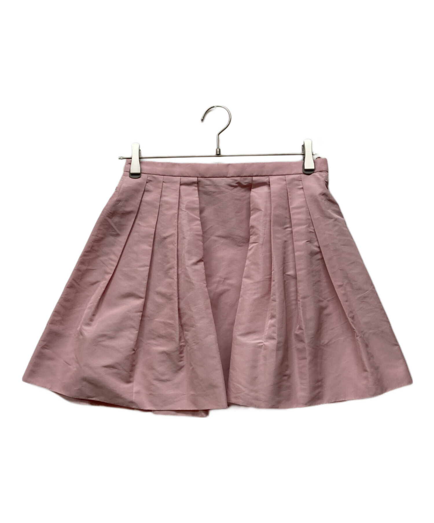 中古・古着通販】MIU MIU (ミュウミュウ) コクーンスカート ピンク