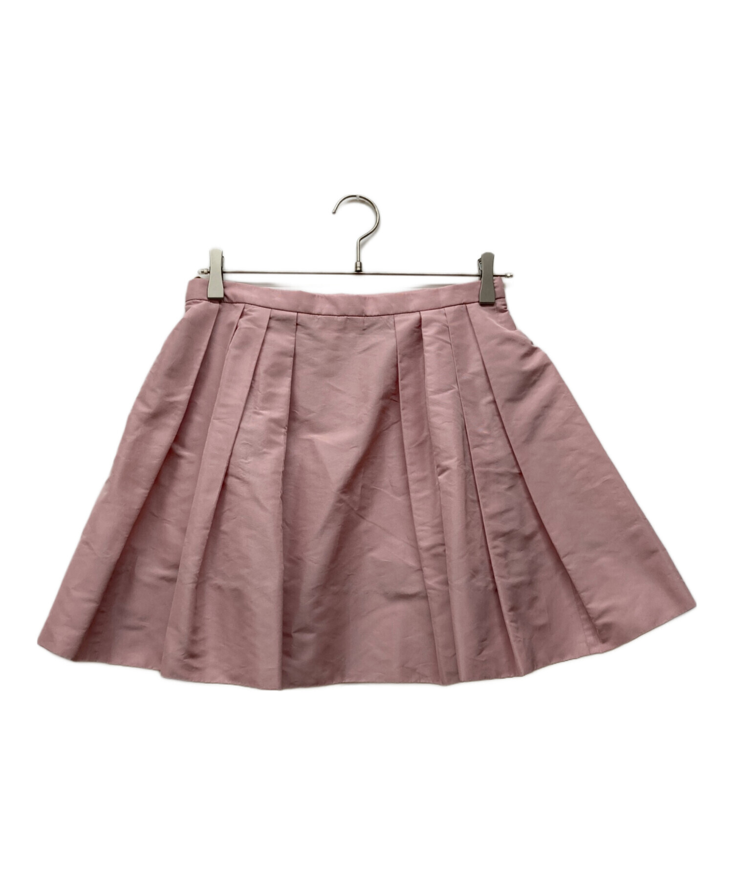 中古・古着通販】MIU MIU (ミュウミュウ) コクーンスカート ピンク