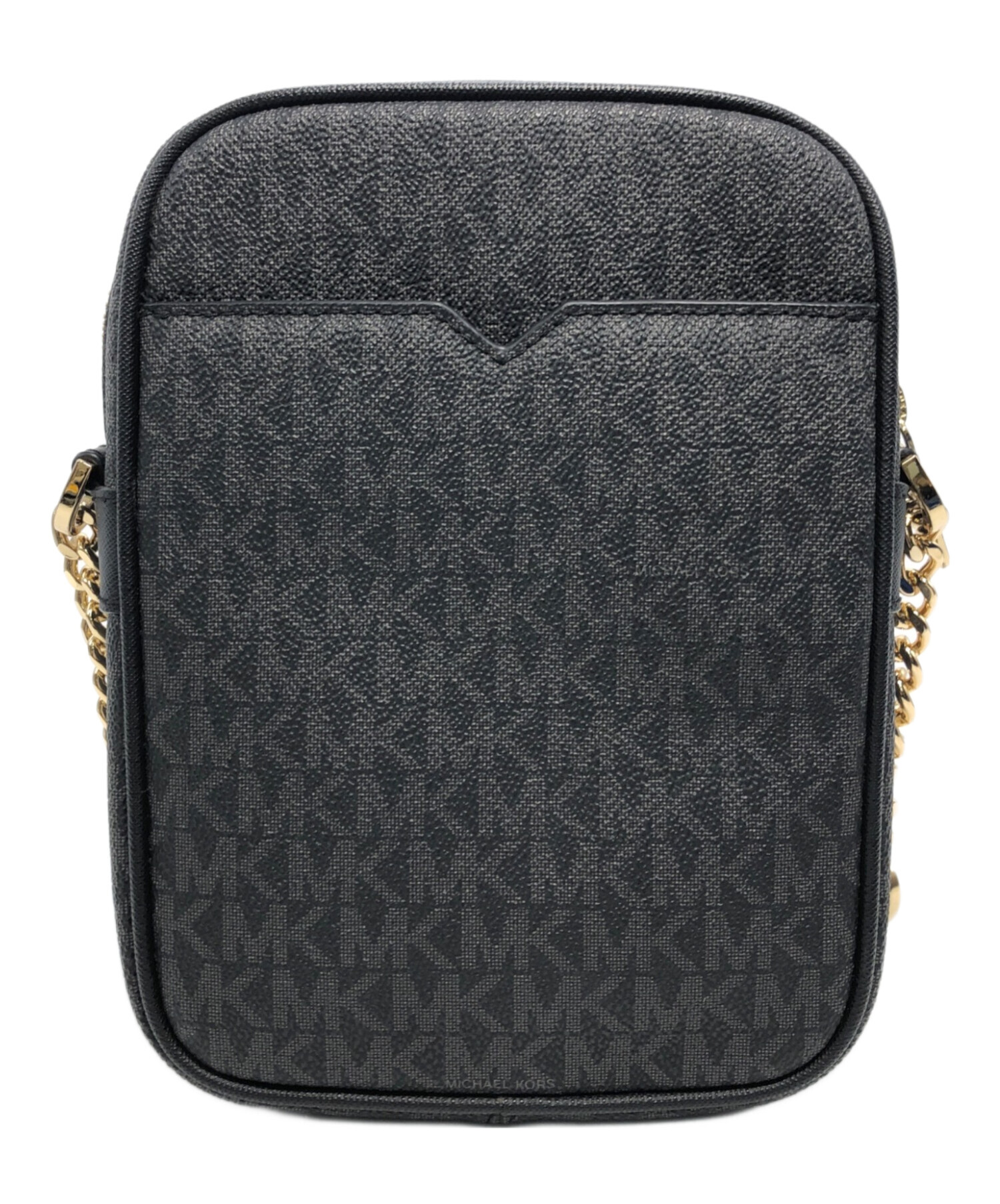 【中古】美品 MICHAEL KORS マイケルコース ロゴ シグネチャー レザー ショルダー バッグ eH1026A 中古・古着通販】MICHAEL KORS (マイケル・コース) シグネチャー