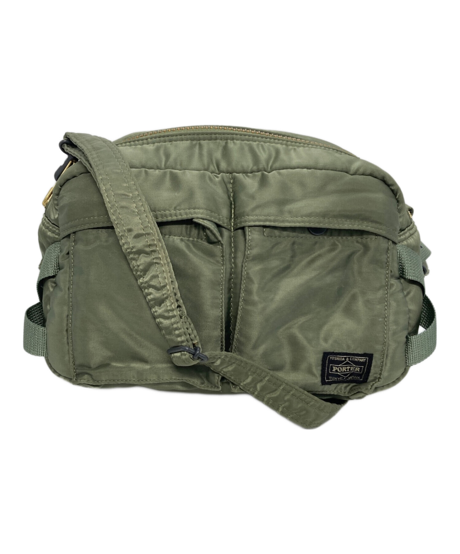 中古・古着通販】PORTER (ポーター) TANKER ウエストバッグ セージ