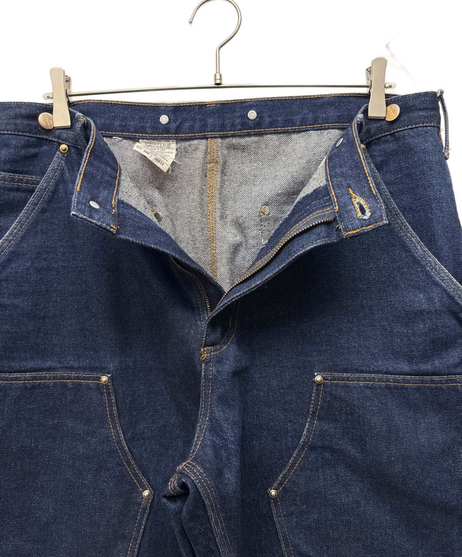 中古・古着通販】CarHartt (カーハート) サスペンダーボタン付き 中古・古着通販】CarHartt (カーハート) サスペンダーボタン付き