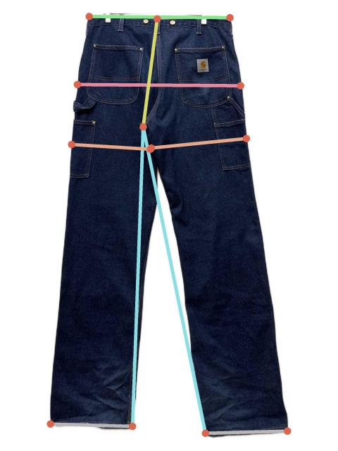 中古・古着通販】CarHartt (カーハート) サスペンダーボタン付き