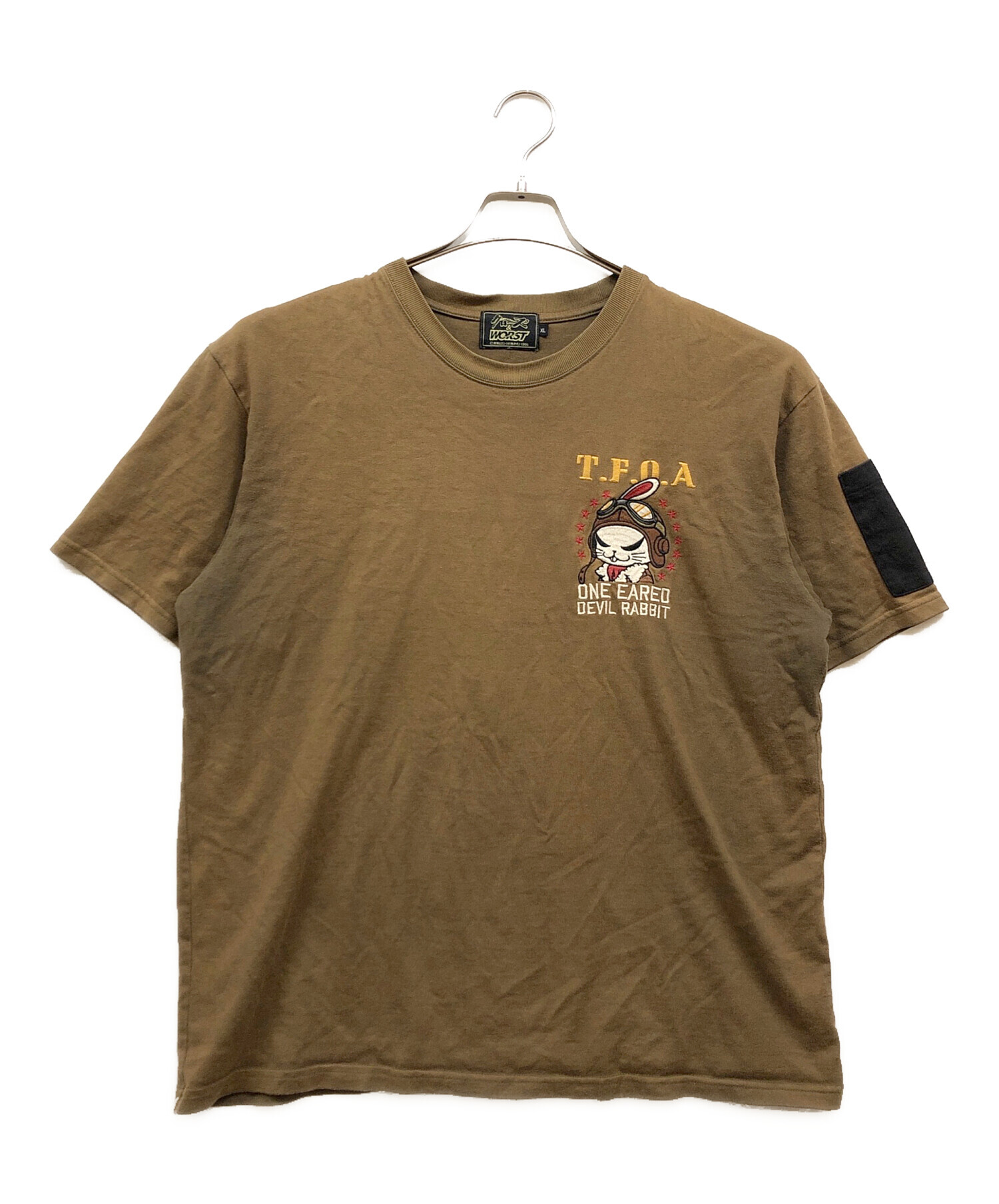 中古・古着通販】CROWS (クローズ) WORST (ワースト) 刺繍デザインt