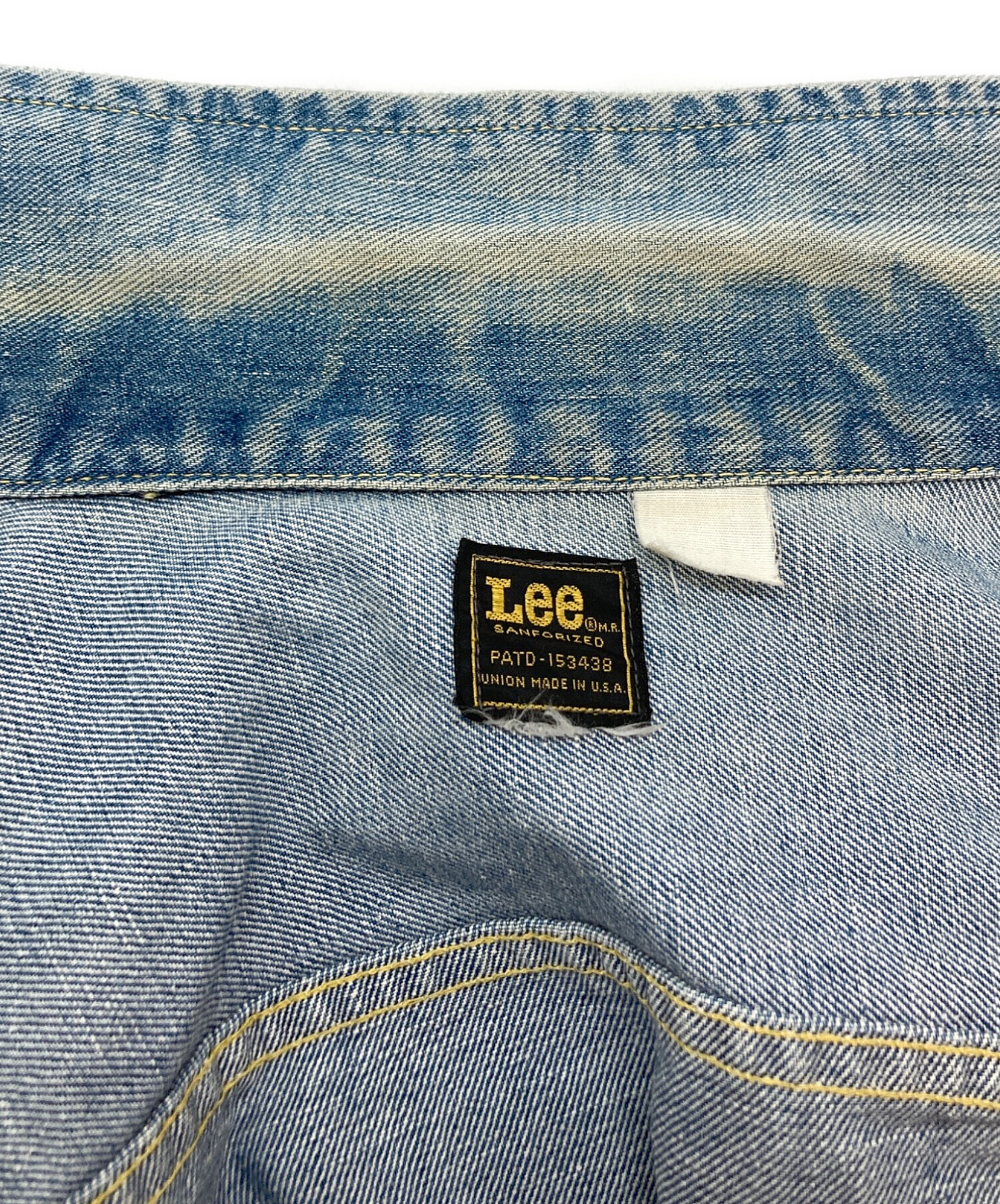 中古・古着通販】LEE (リー) 220J デニムジャケット ブルー サイズ