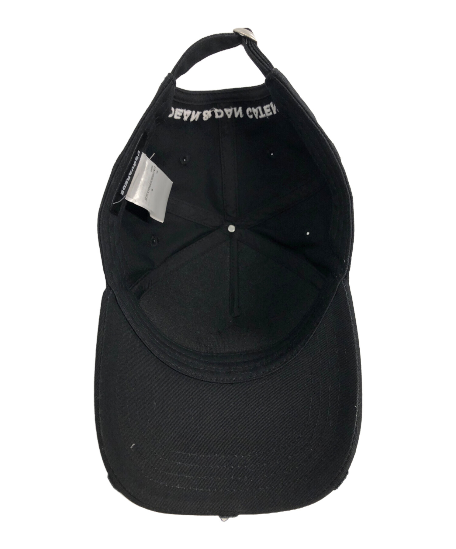 中古・古着通販】DSQUARED2 (ディースクエアード) キャップ ブラック