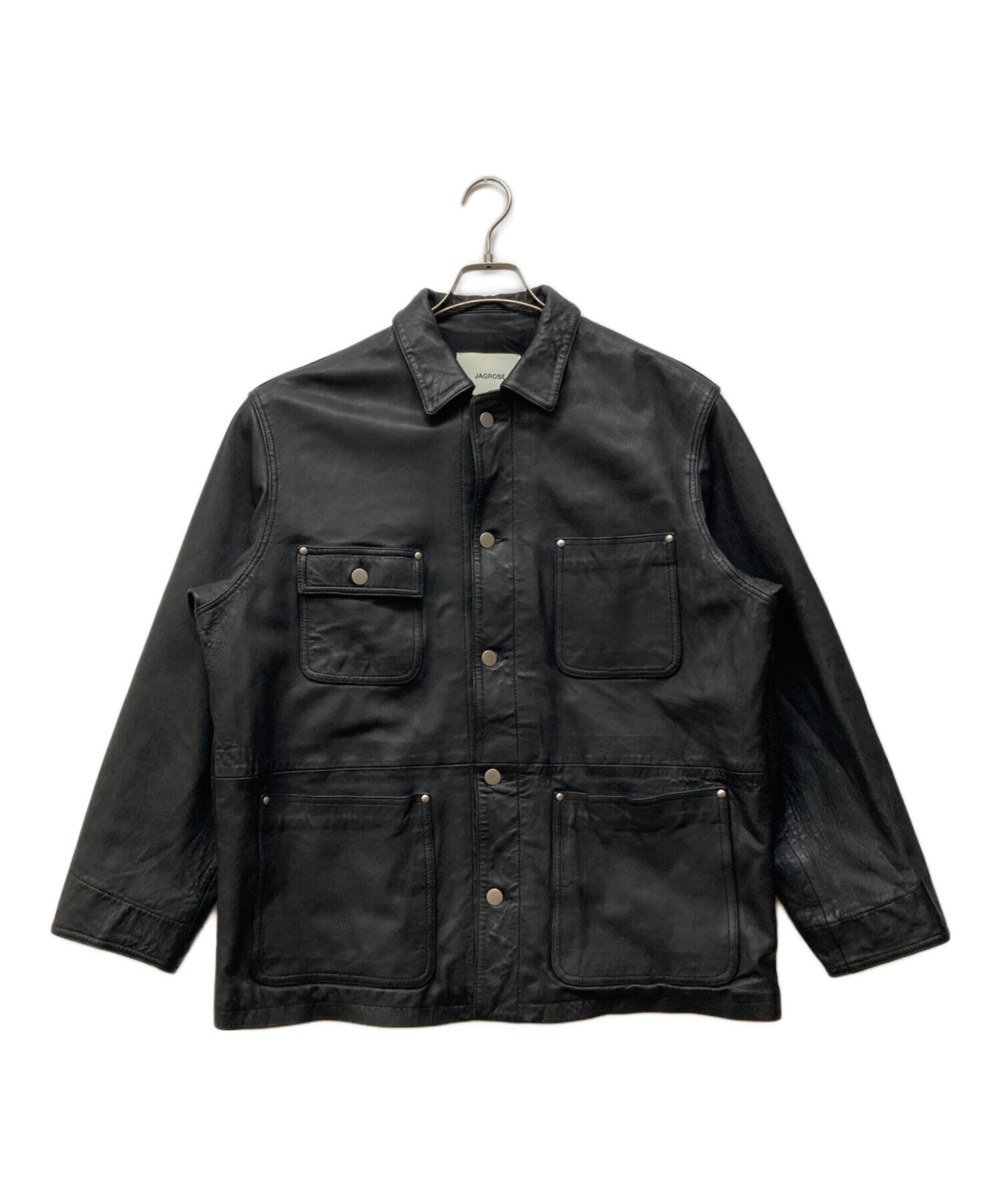 中古・古着通販】JAGROSE (ジャグロース) ウォッシュレザー