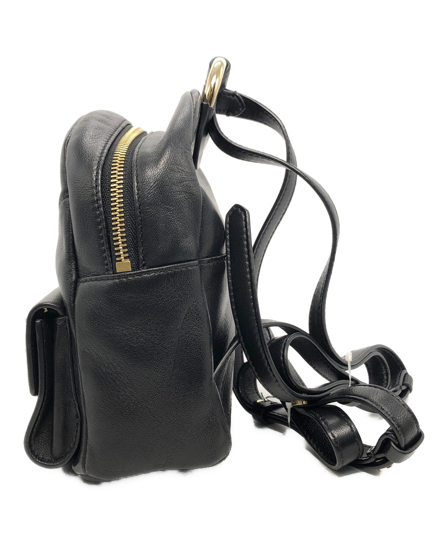 中古・古着通販】JIMMY CHOO (ジミーチュウ) スタッズリュックサック