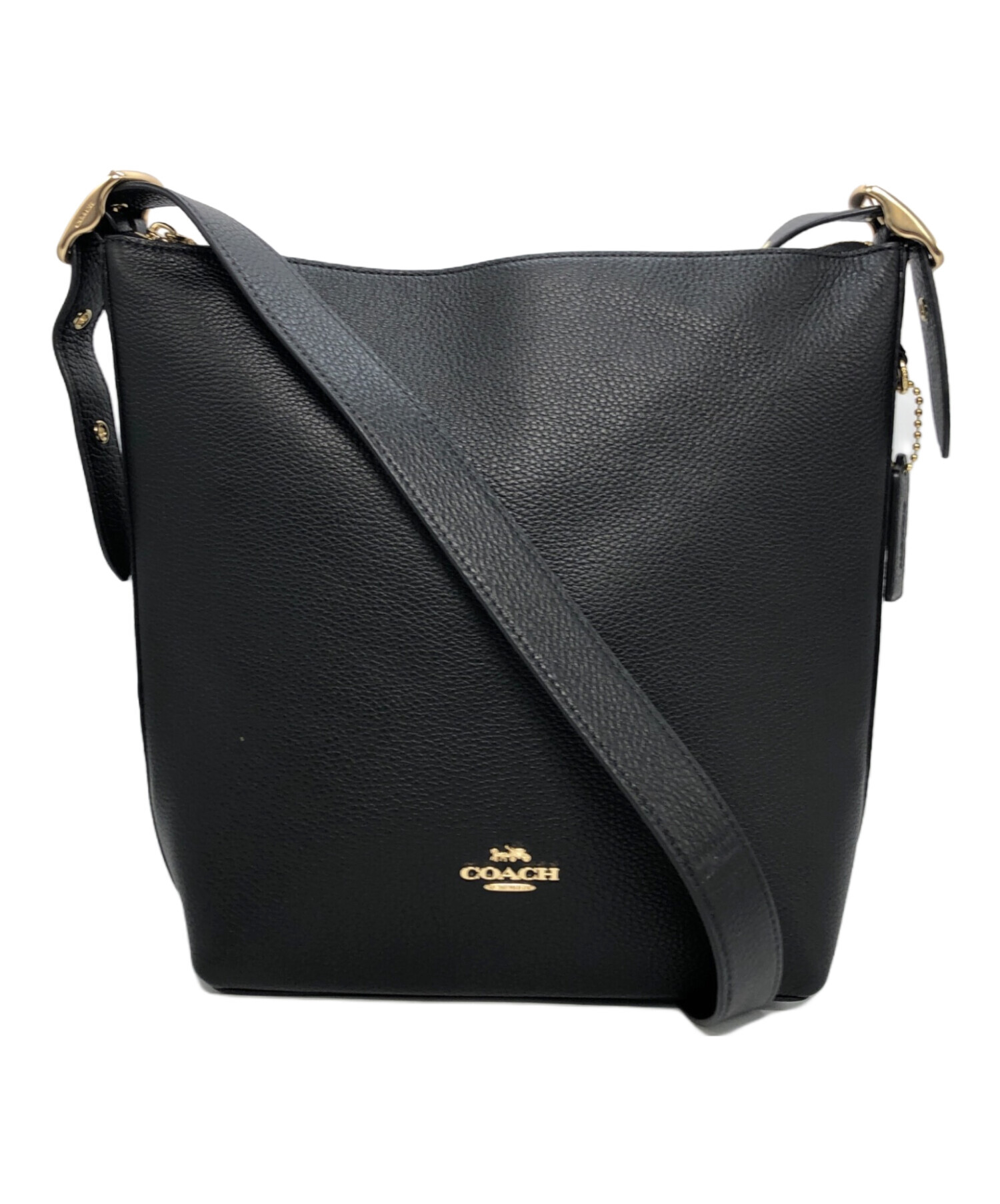 #COACHショルダーバッグ　タグ付　最終SALE 中古・古着通販】COACH (コーチ) ヴァル ダッフル ショルダーバッグ