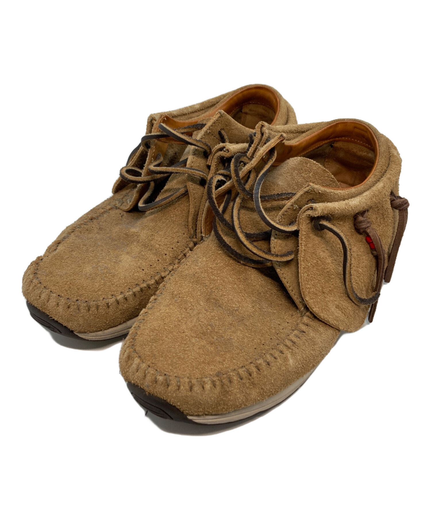【未使用】VISVIM F.I.L. FBT ブラウン us9 ヴィズヴィム 中古・古着通販】VISVIM (ビズビム) FBT SUEDE UPPERS SAND ブラウン