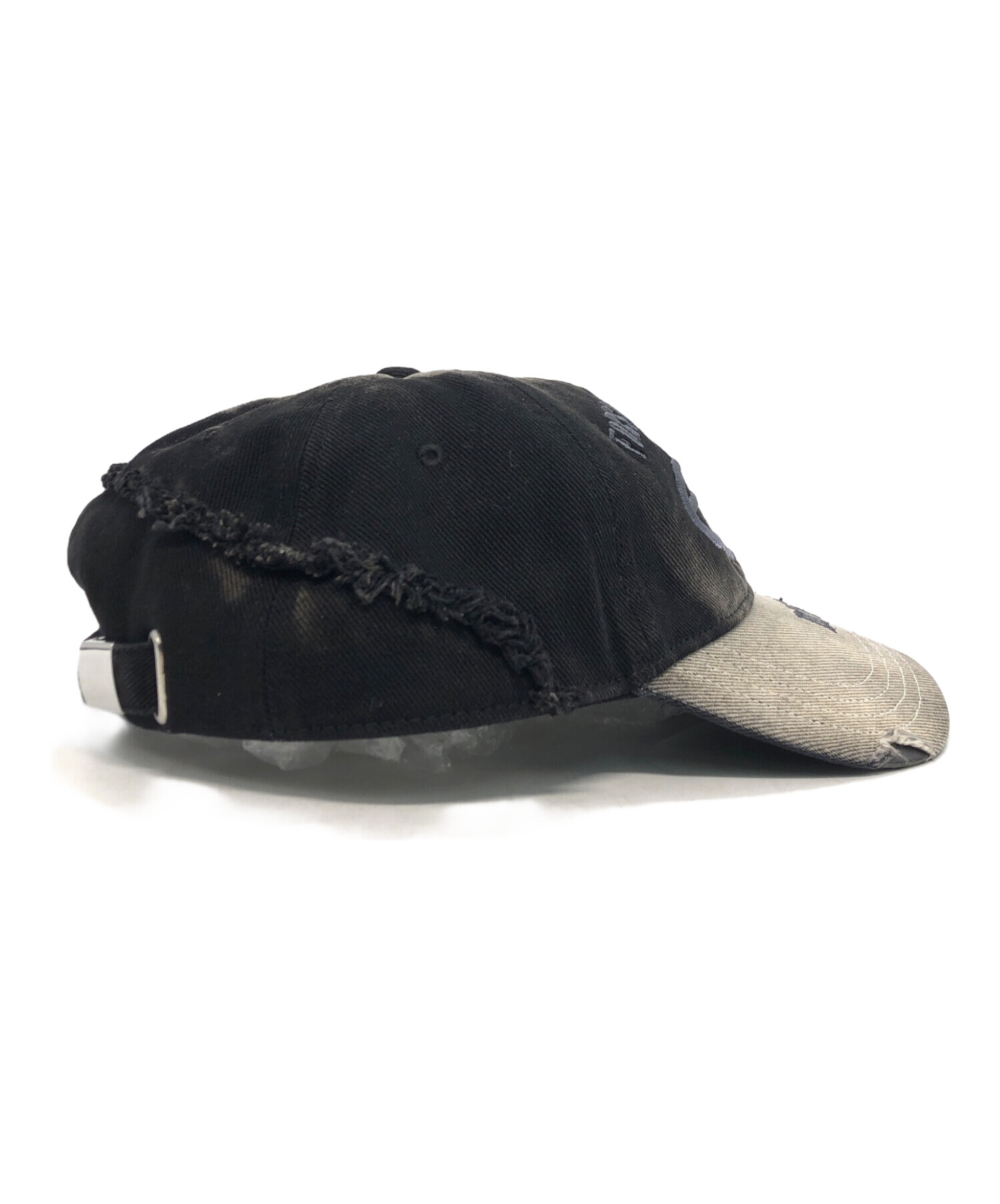 中古・古着通販】DIESEL (ディーゼル) ダメージ加工ロゴキャップ
