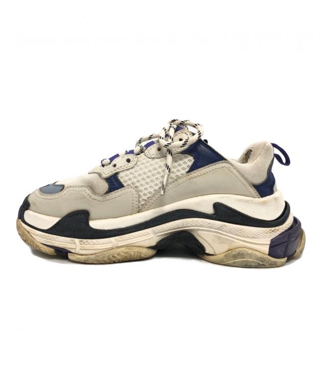 中古・古着通販】BALENCIAGA (バレンシアガ) TRIPLE S ホワイト