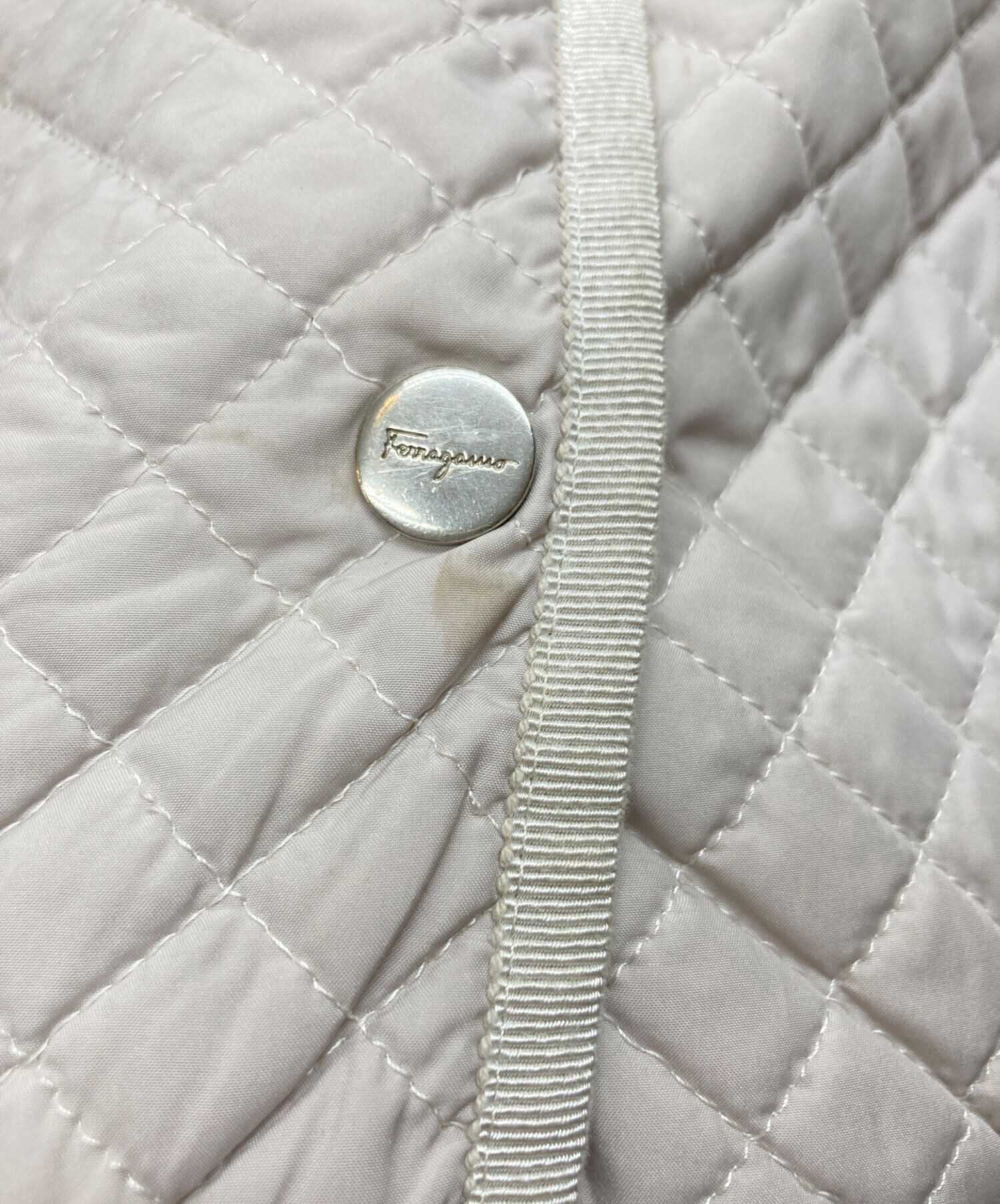 Salvatore Ferragamo フェラガモ  キルティングジャケット 中古・古着通販】Salvatore Ferragamo (サルヴァトーレ フェラガモ