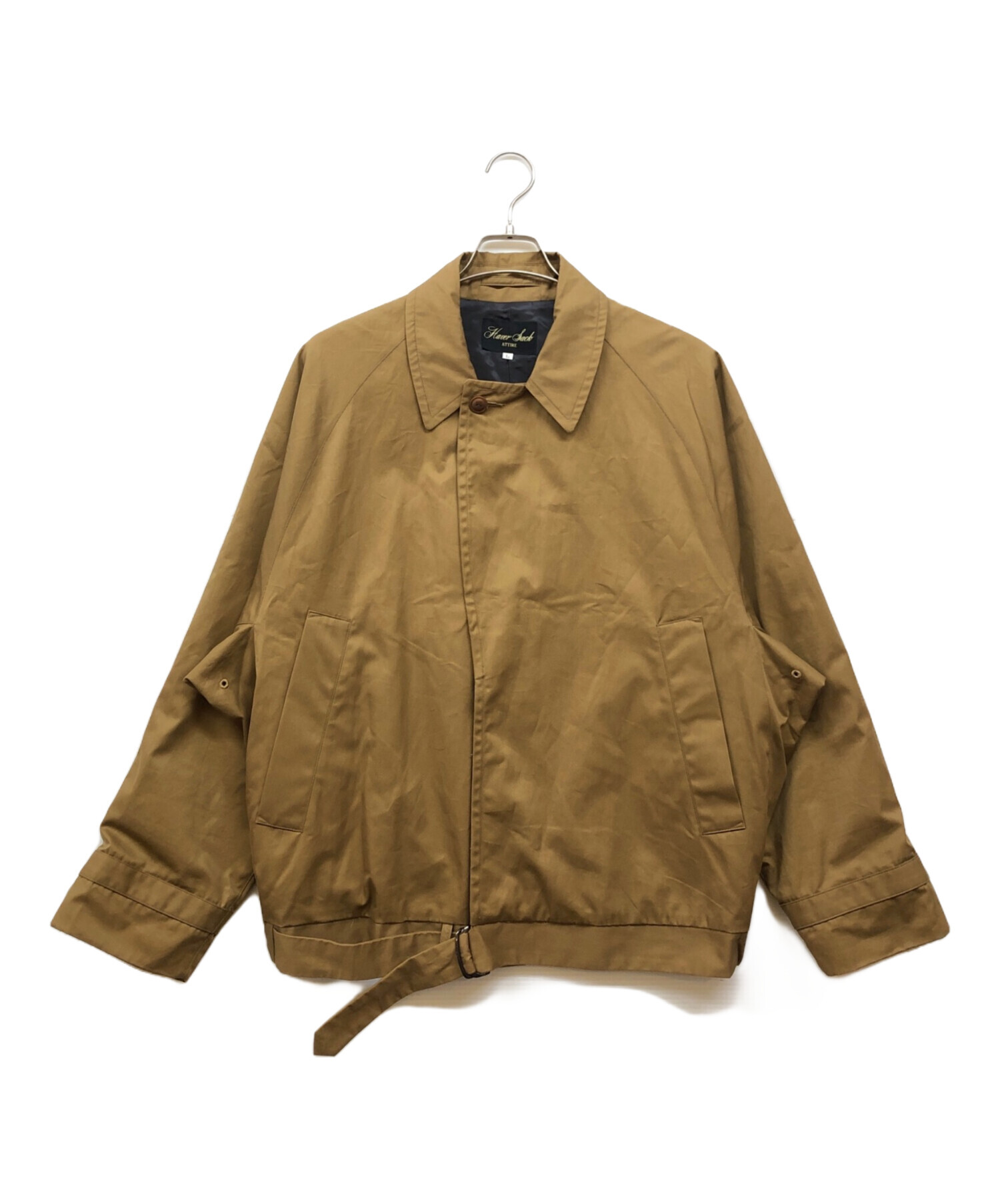 中古・古着通販】HAVERSACK (ハバーサック) ジャケット ブラウン