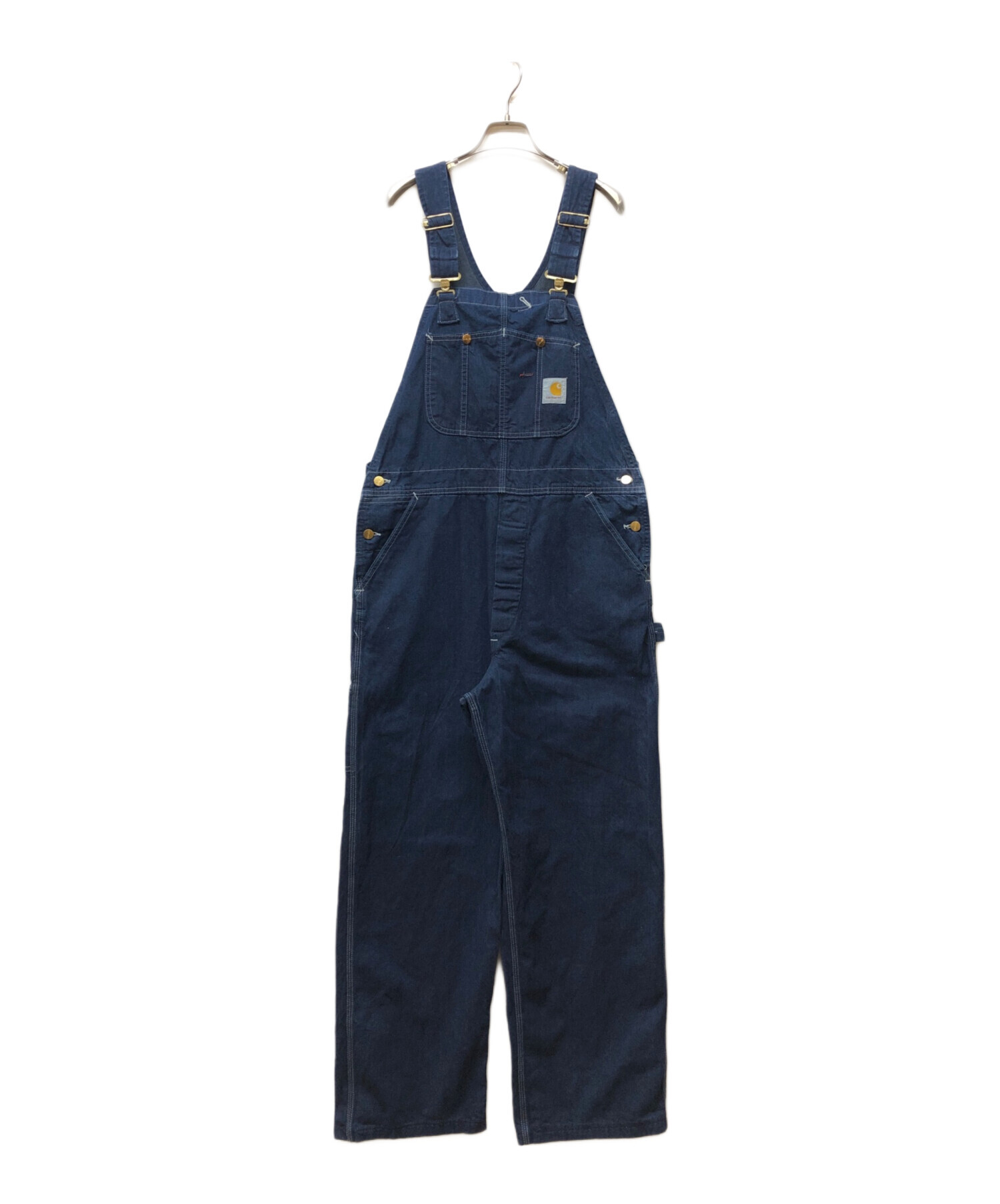 中古・古着通販】CarHartt (カーハート) オーバーオール ブルー サイズ