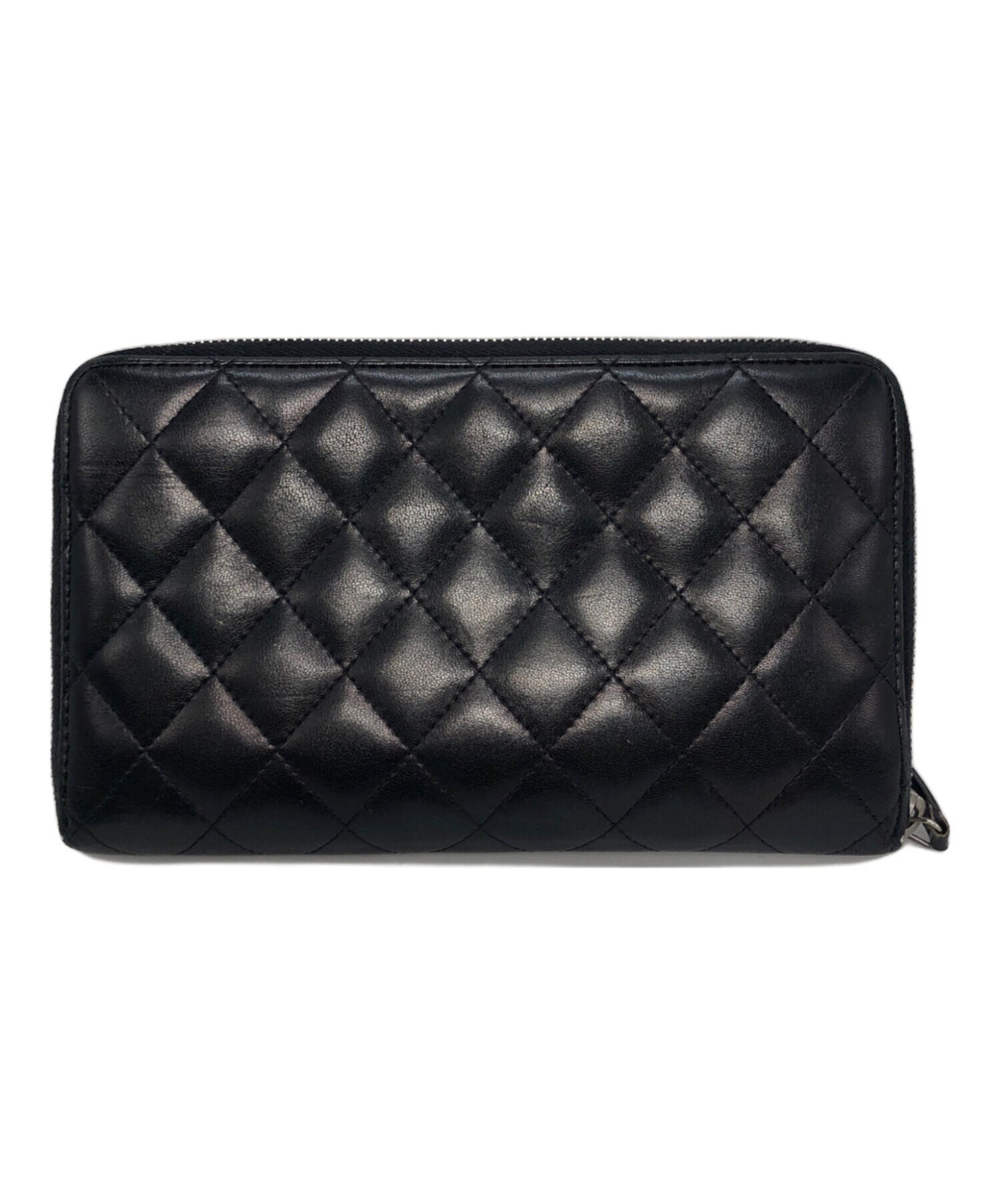 CHANEL 激レア✨フィグリー CC ココマーク　ラウンドジップ　中財布 CHANEL - CHANEL 激レア✨フィグリー CC ココマーク ラウンドジップ 中