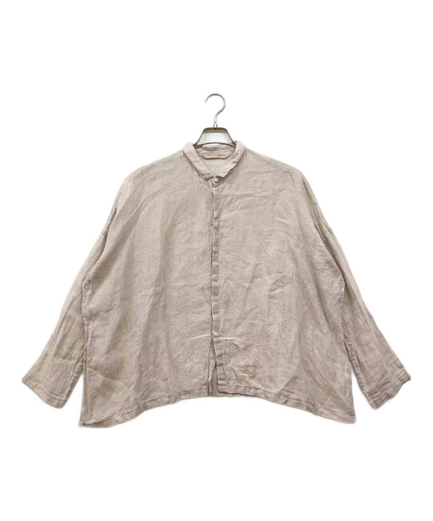 中古・古着通販】Vlas Blomme (ヴラスブラム) ワイドシャツ アイボリー 